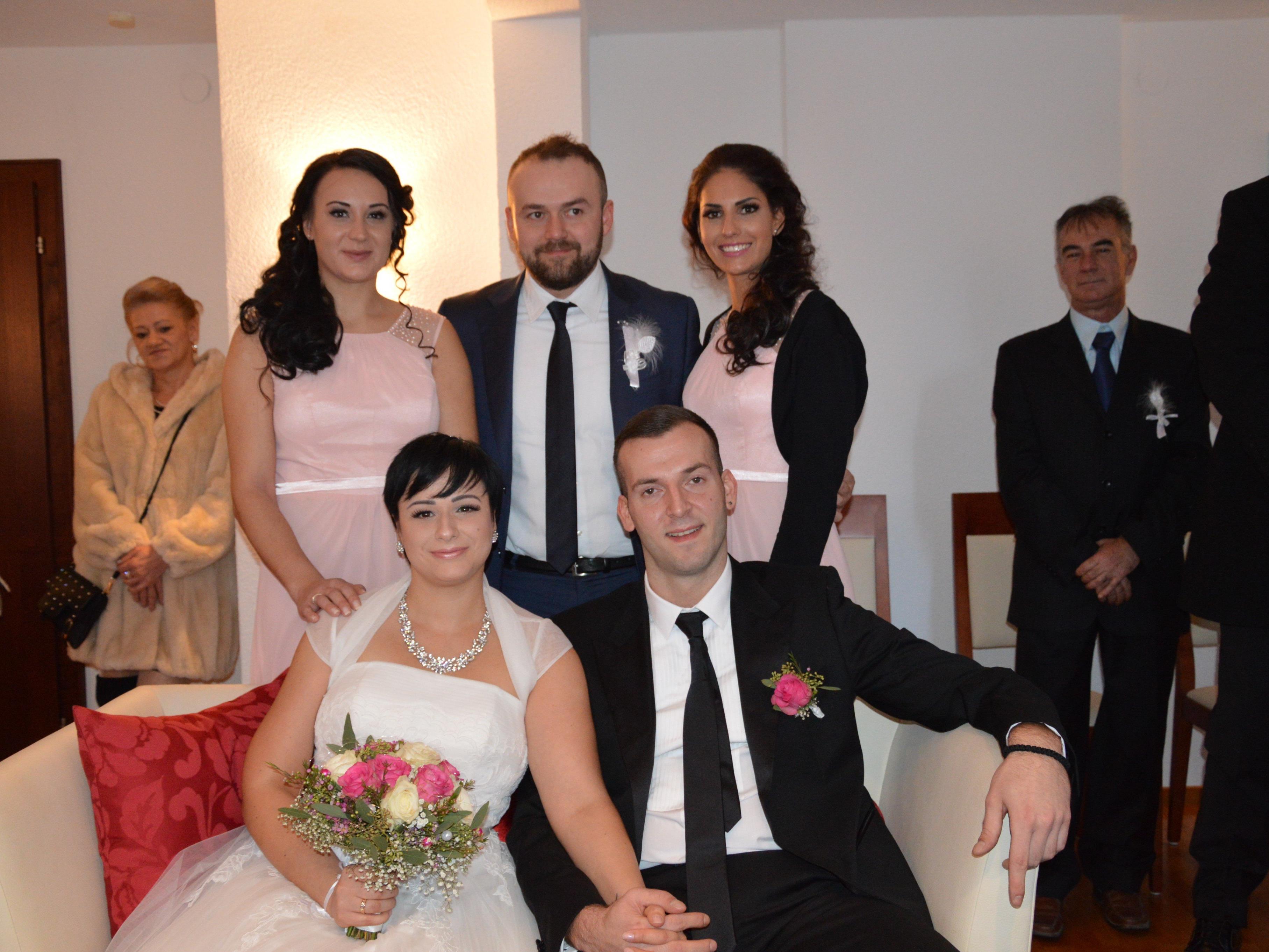 Petra Sievski und Petar Roganovic feierten Hochzeit