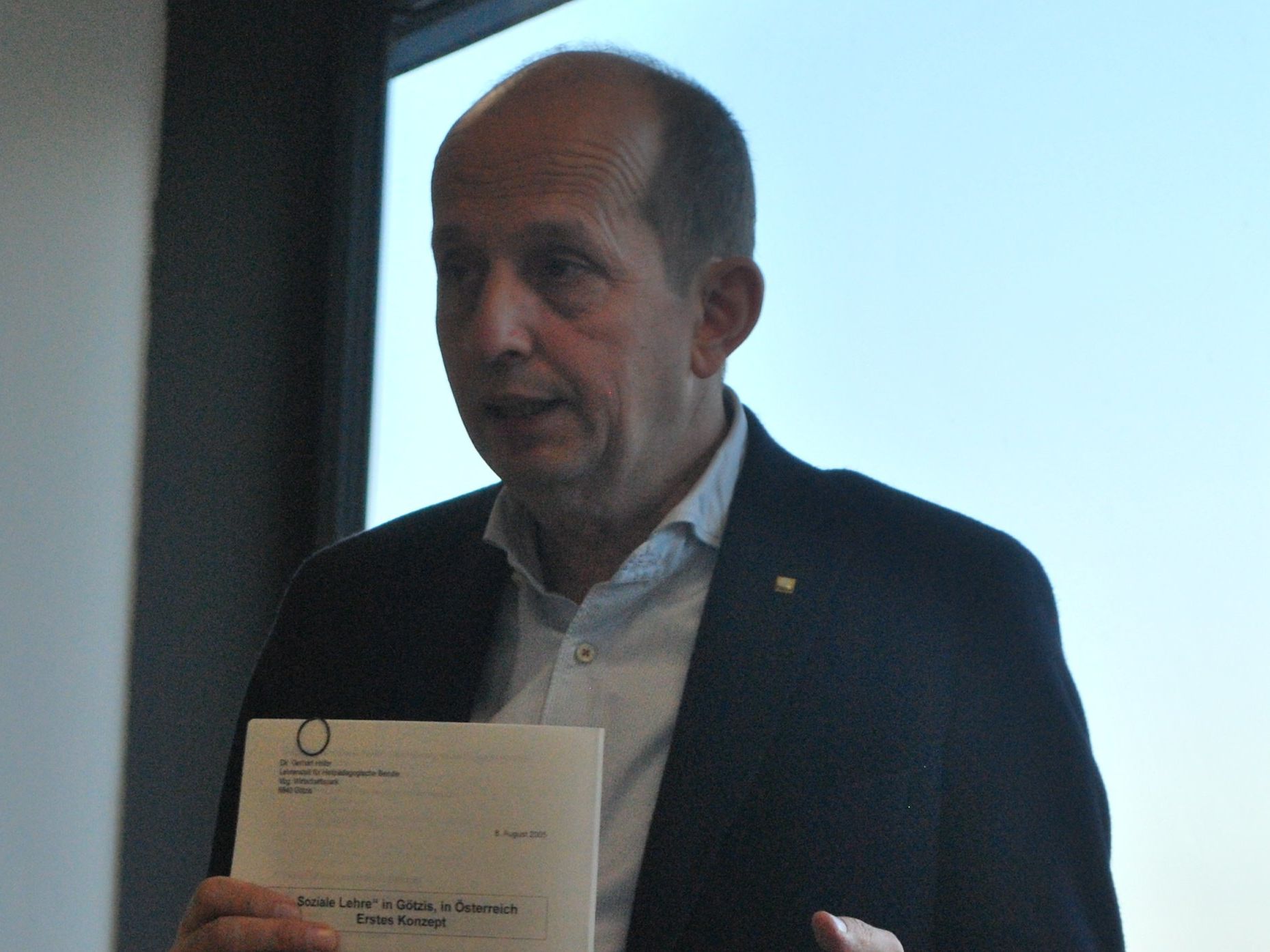 Direktor Gerhart Hofer Direktor Gerhart Hofer