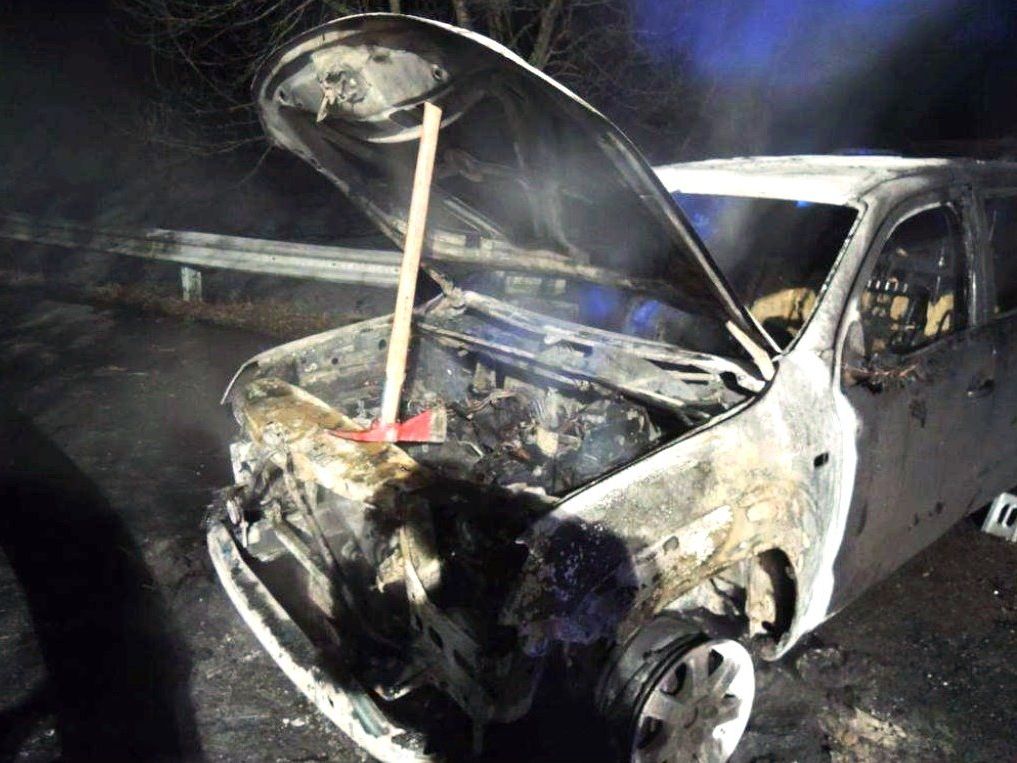 Am Pkw entstand Totalschaden Am Pkw entstand Totalschaden