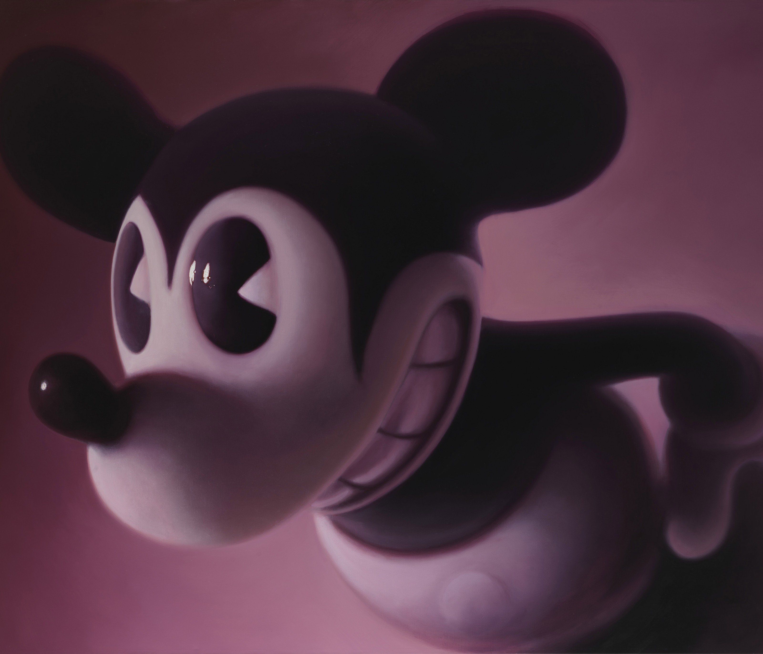 Gottfried Helnweins "Pink Mouse 2" von 2008 Gottfried Helnweins "Pink Mouse 2" von 2008