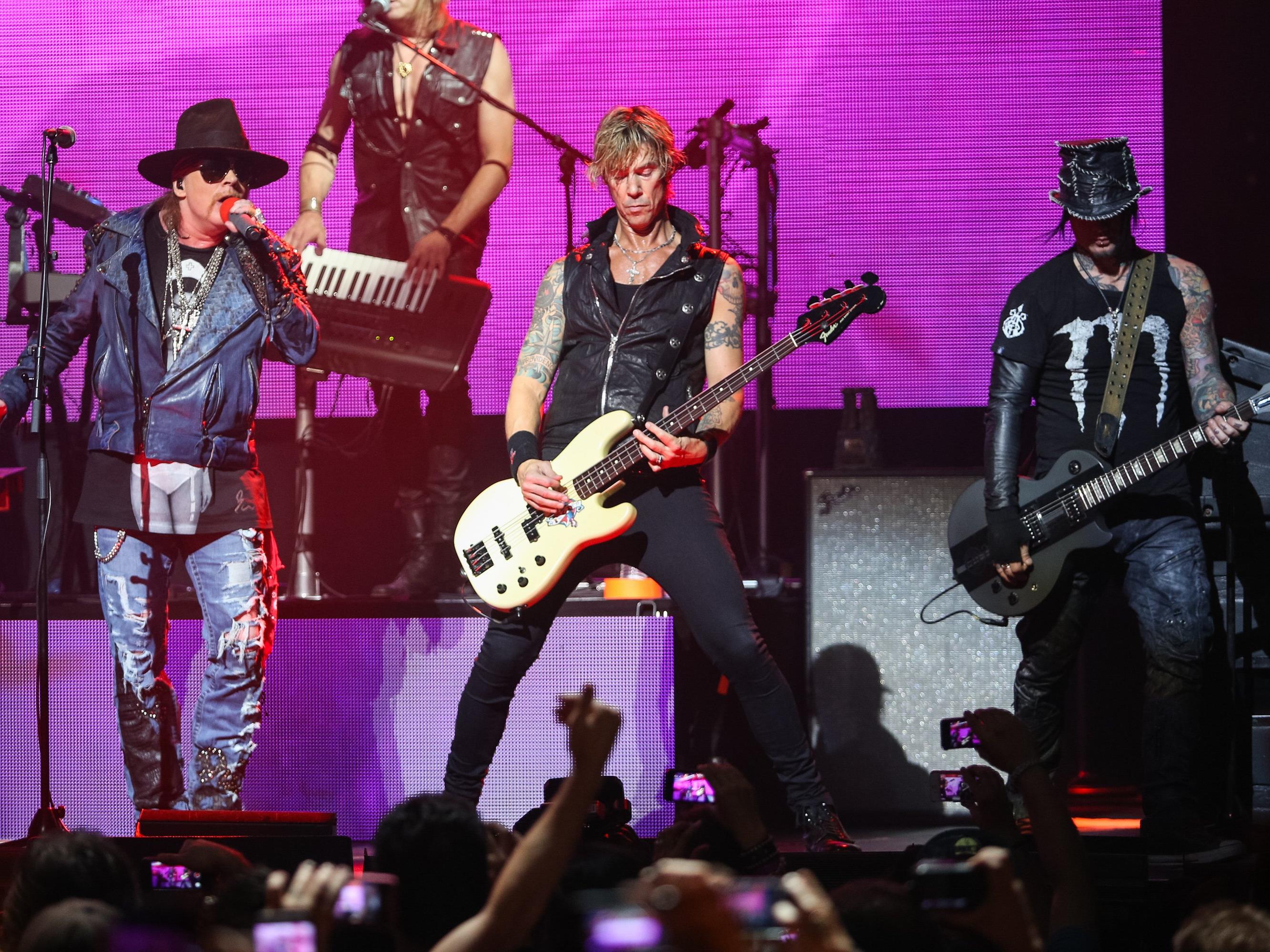 Guns 'N Roses kommen im Juni 2017 nach Zürich.