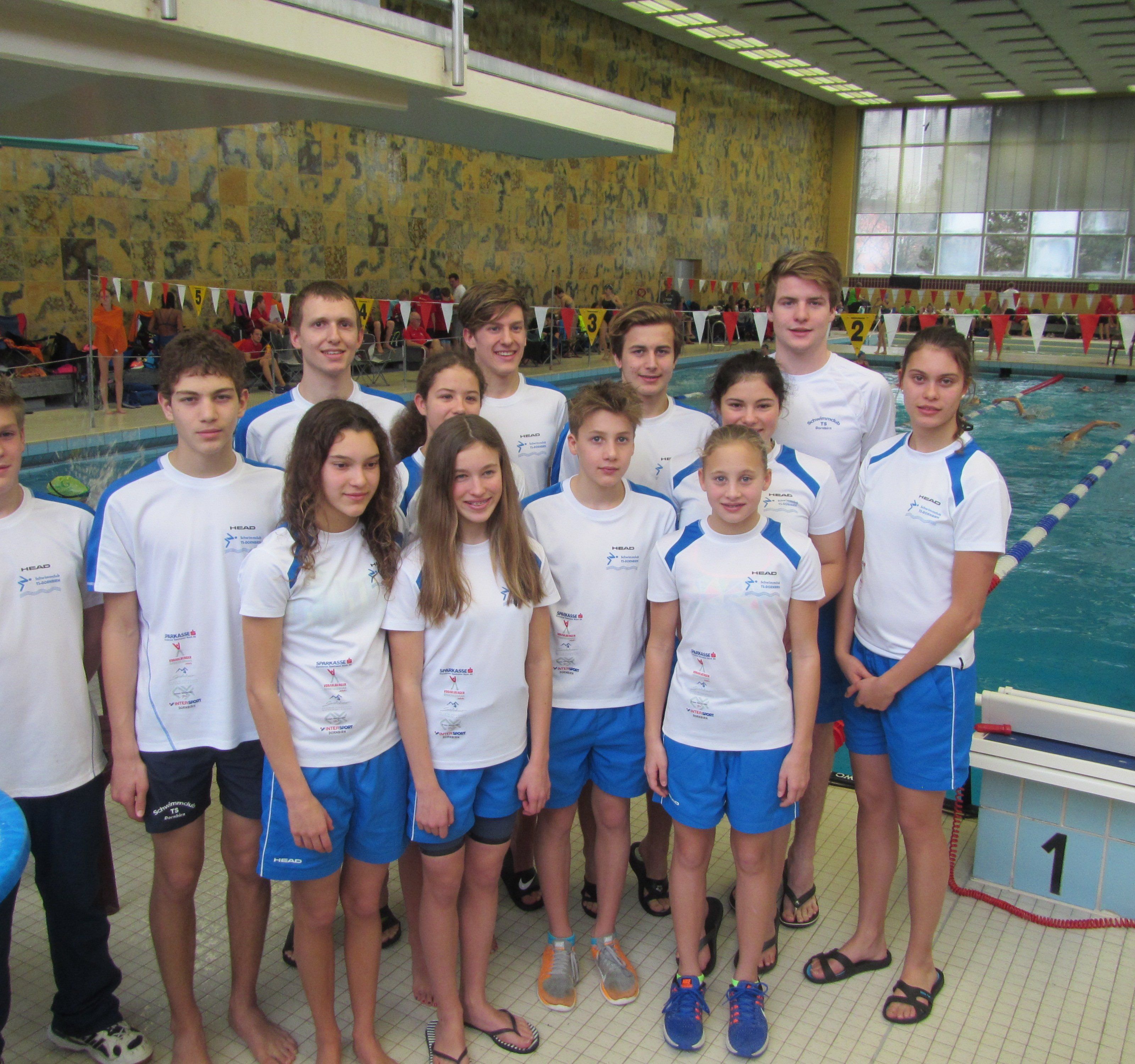 Team des Schwimmclubs TS Dornbirn Team des Schwimmclubs TS Dornbirn