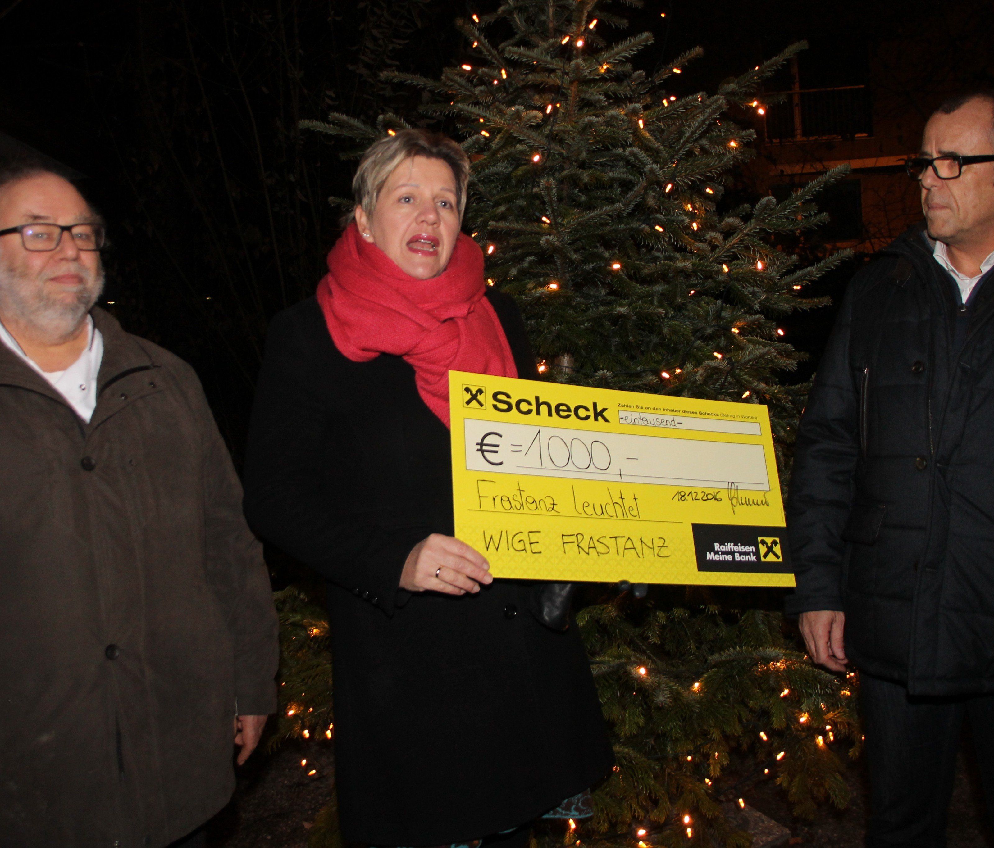 Didi Dorn, Michaela Gort und Walter Gohm auf der Abschlussfeier der Aktion Didi Dorn, Michaela Gort und Walter Gohm auf der Abschlussfeier der Aktion