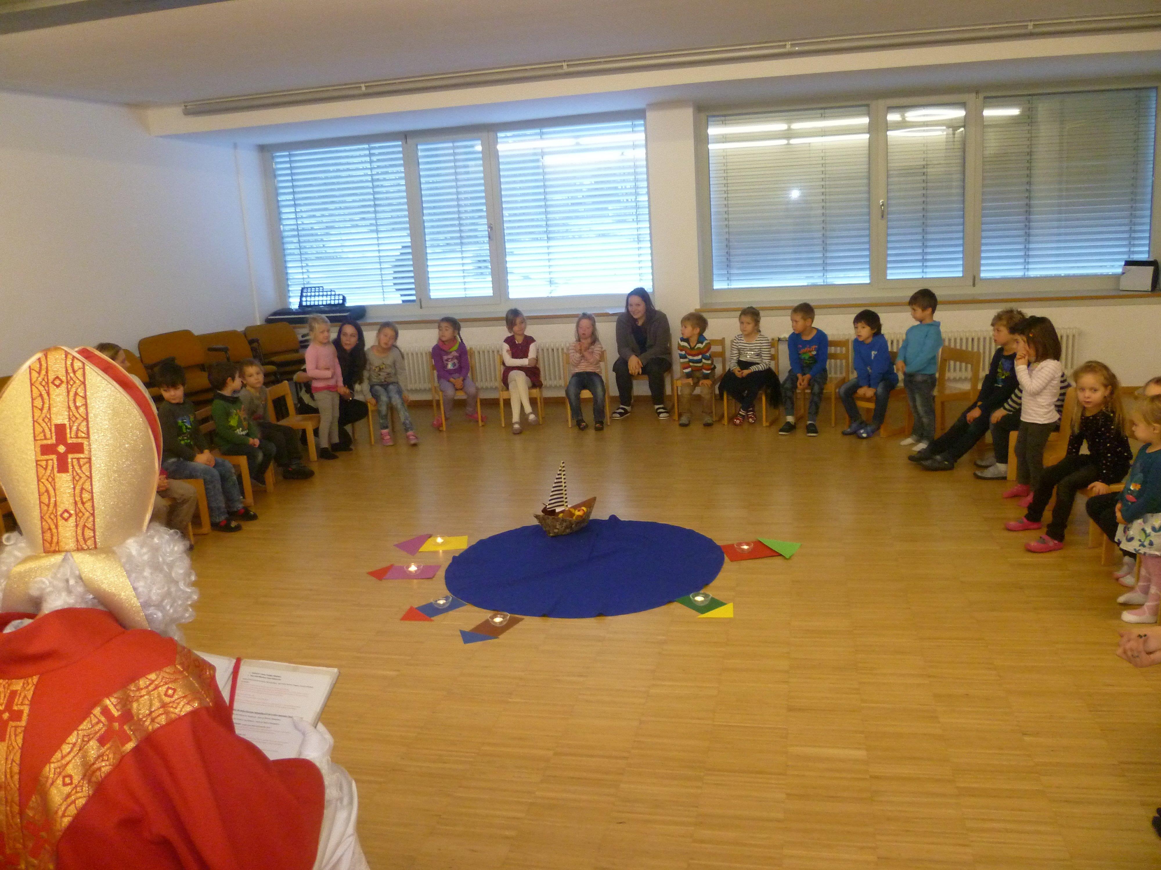 Nikolausfeier im Kindergarten Dalaas