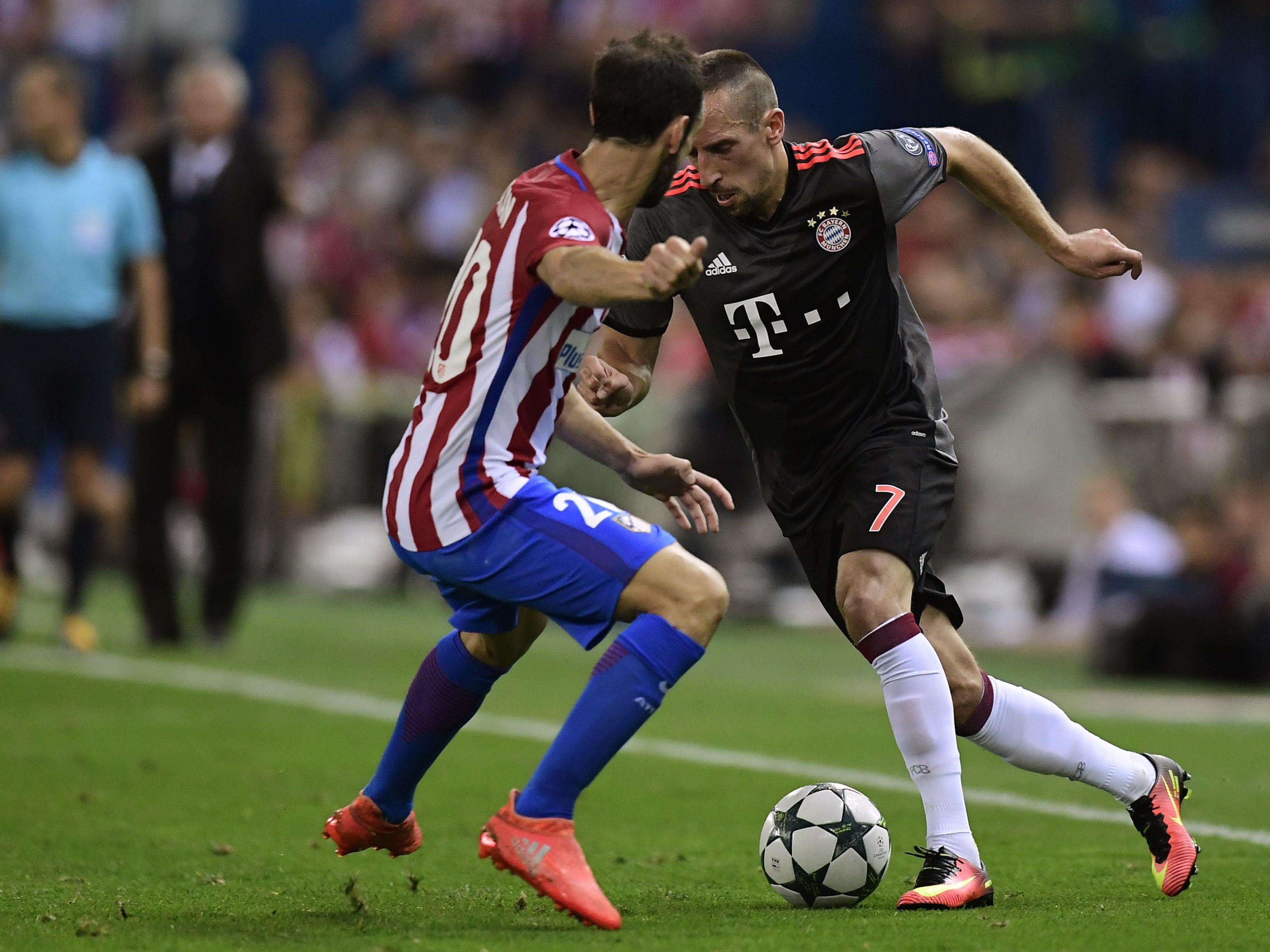 Bayern und Atlético treffen Dienstagabend in der Allianz-Arena aufeinander. Bayern und Atlético treffen Dienstagabend in der Allianz-Arena aufeinander.