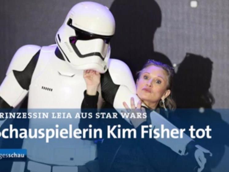 Tagesschau erklärte die deutsche Schauspielerin Kim Fisher für tot. Tagesschau erklärte die deutsche Schauspielerin Kim Fisher für tot.