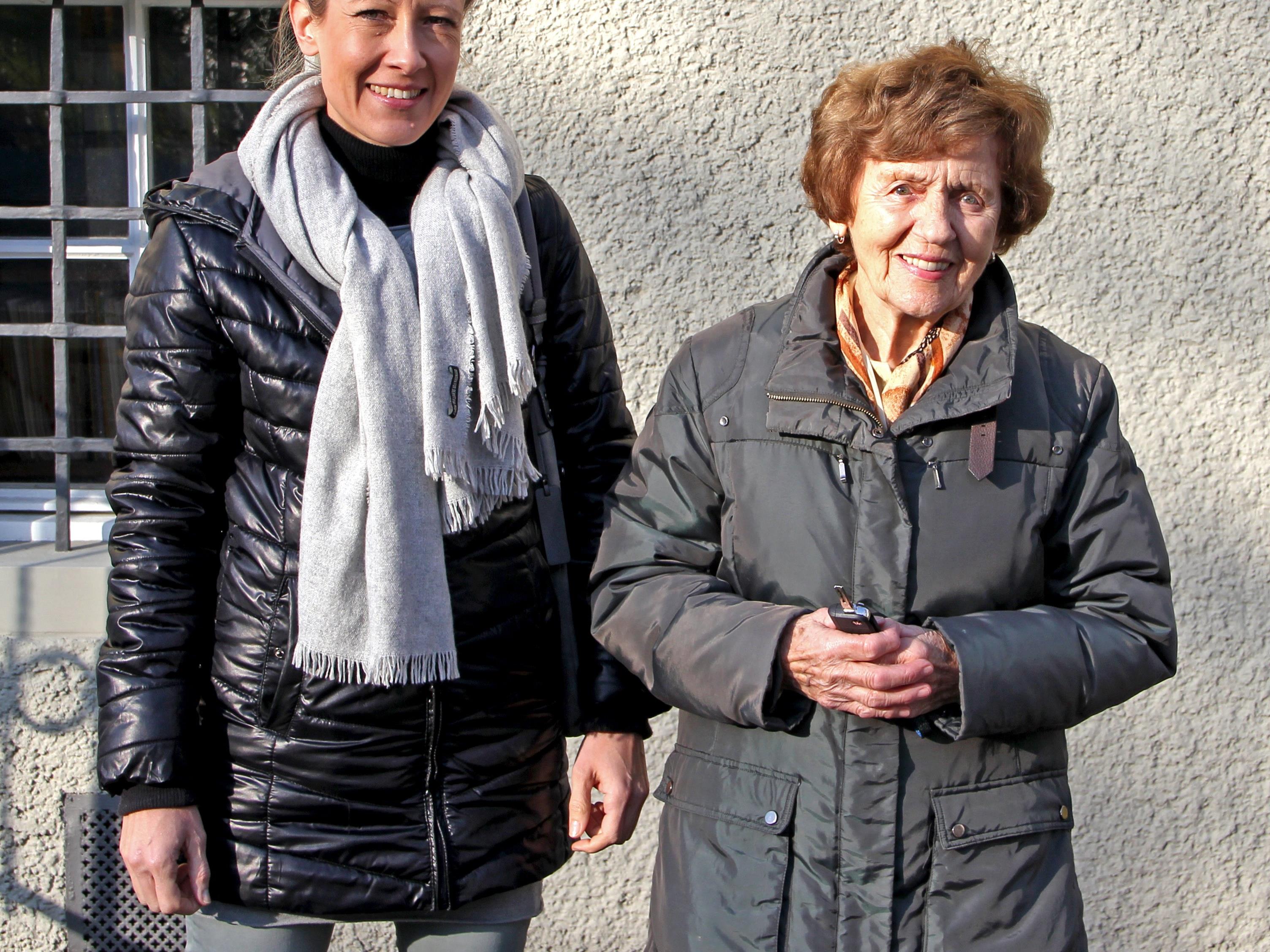 Simone Bösch und Gertrude Klien
