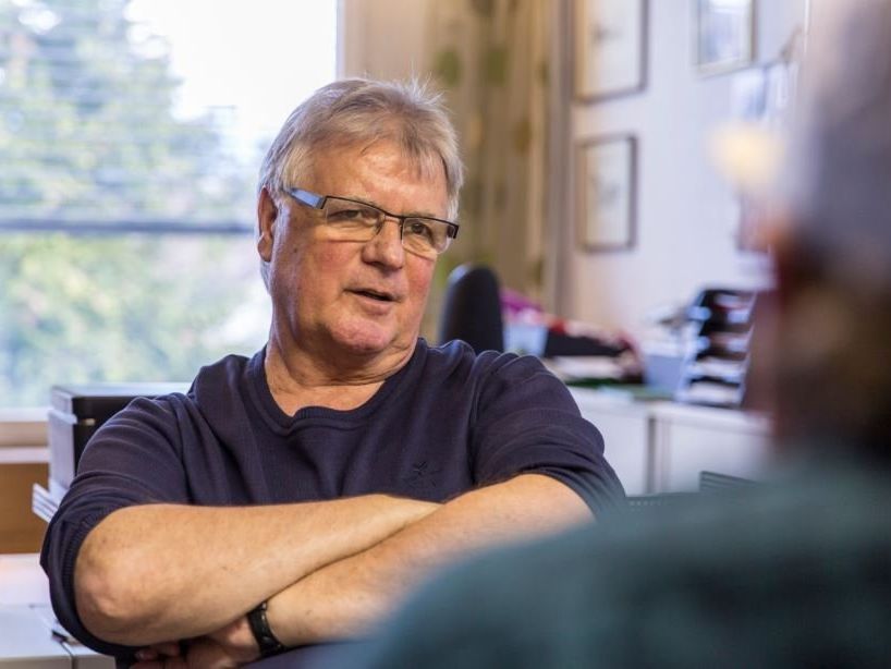 Hubert Nagel im WANN & WO-Sonntags-Talk. Hubert Nagel im WANN & WO-Sonntags-Talk.