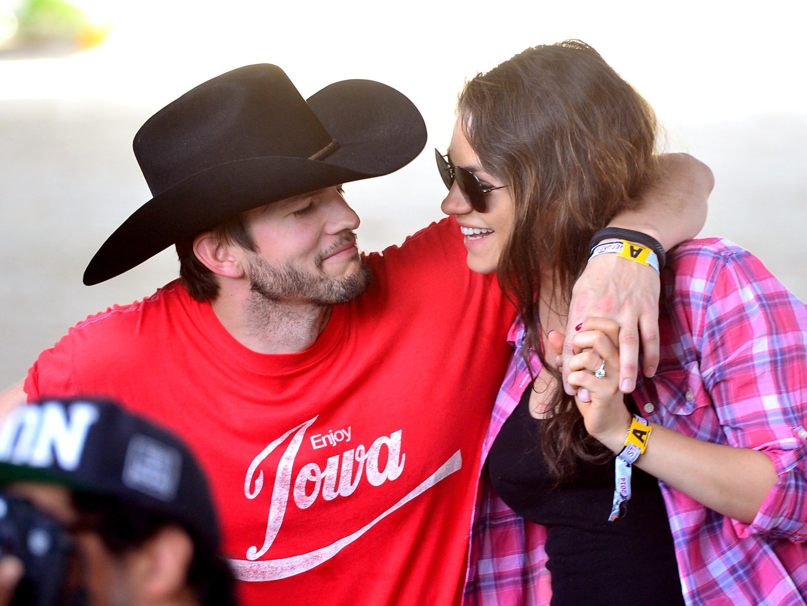 Traumpaar Ashton Kutcher und Mila Kunis Traumpaar Ashton Kutcher und Mila Kunis
