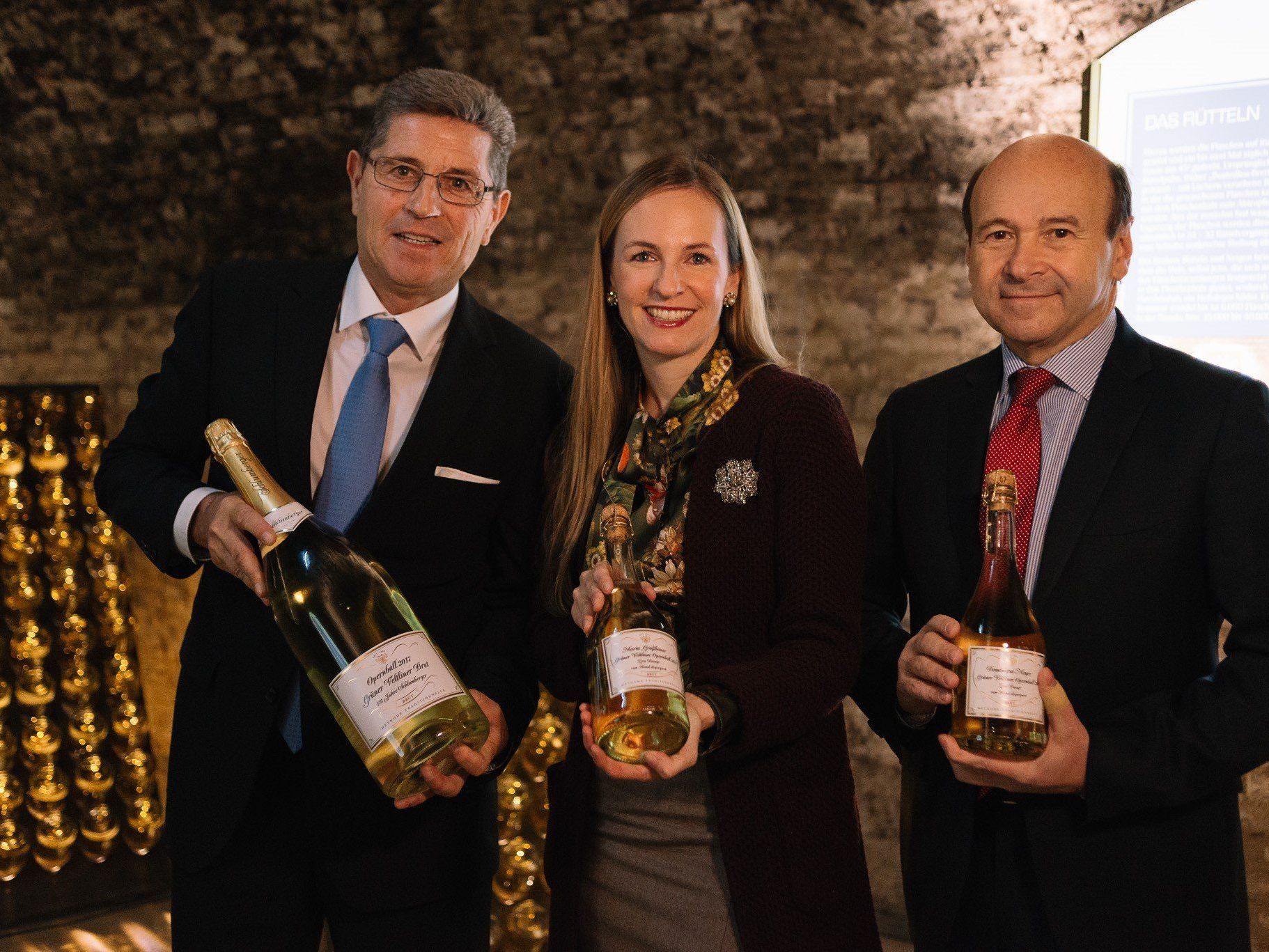 Schlumberger stellt auch heuer den Sekt für den Opernball. Schlumberger stellt auch heuer den Sekt für den Opernball.