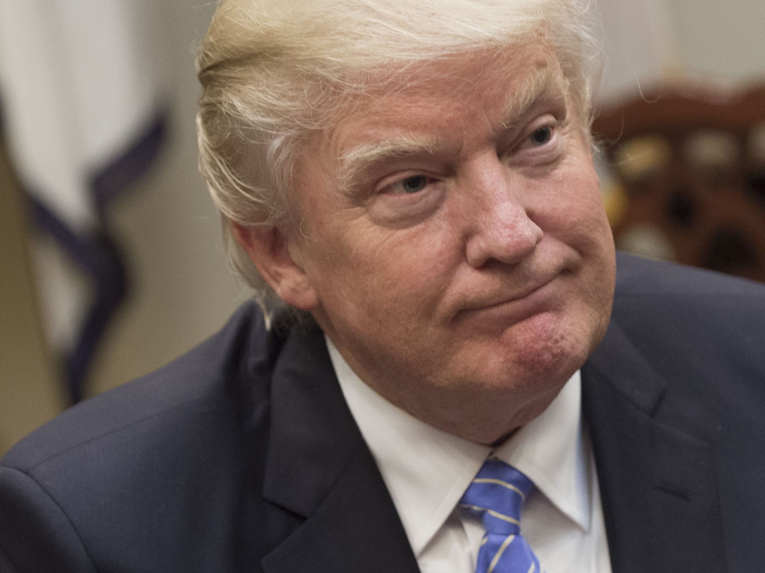 Parodie auf Donald Trump. Parodie auf Donald Trump.