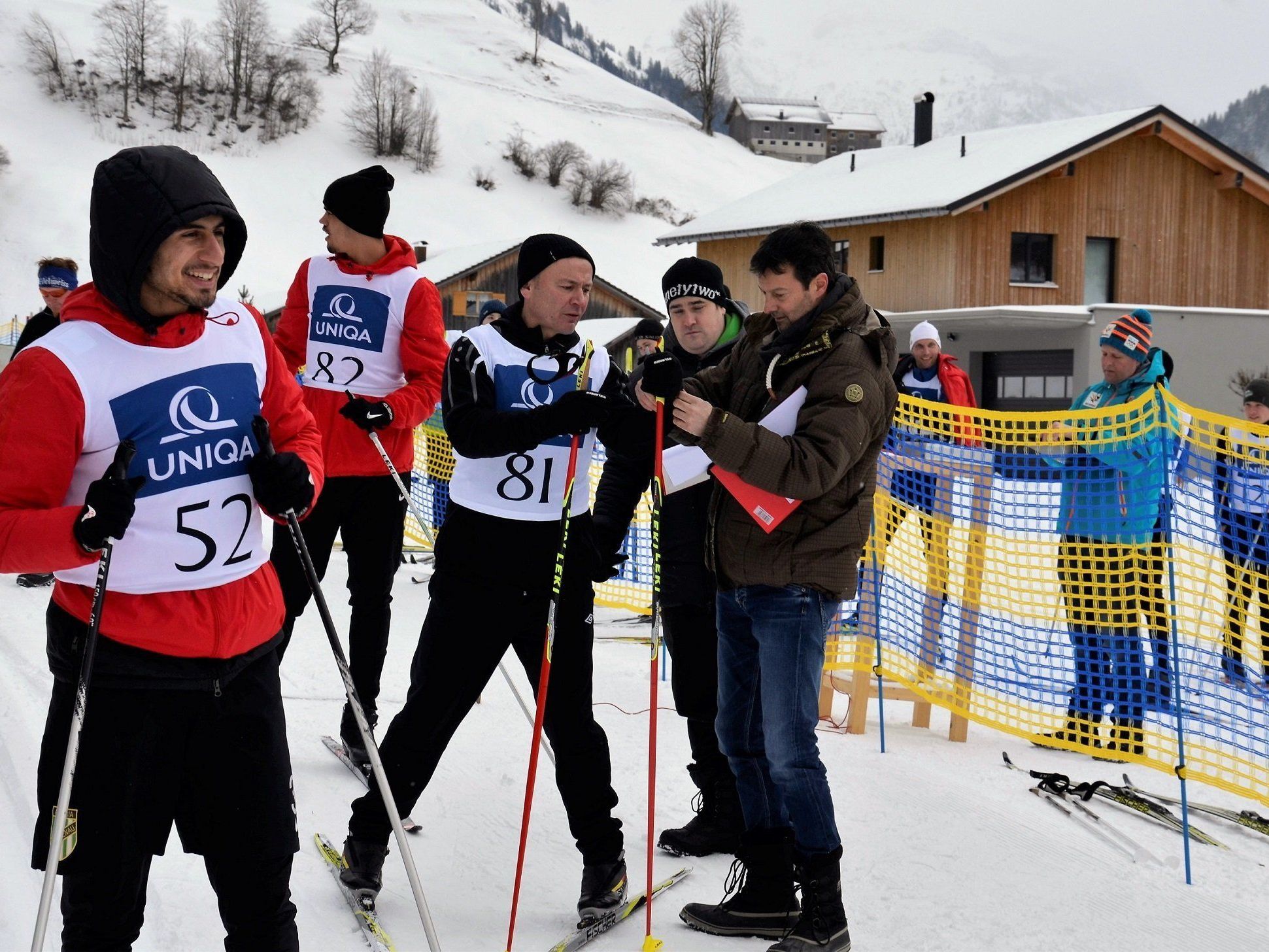 Mannschaft-Biathlon mit SC Austria Lustenau in Au Mannschaft-Biathlon mit SC Austria Lustenau in Au
