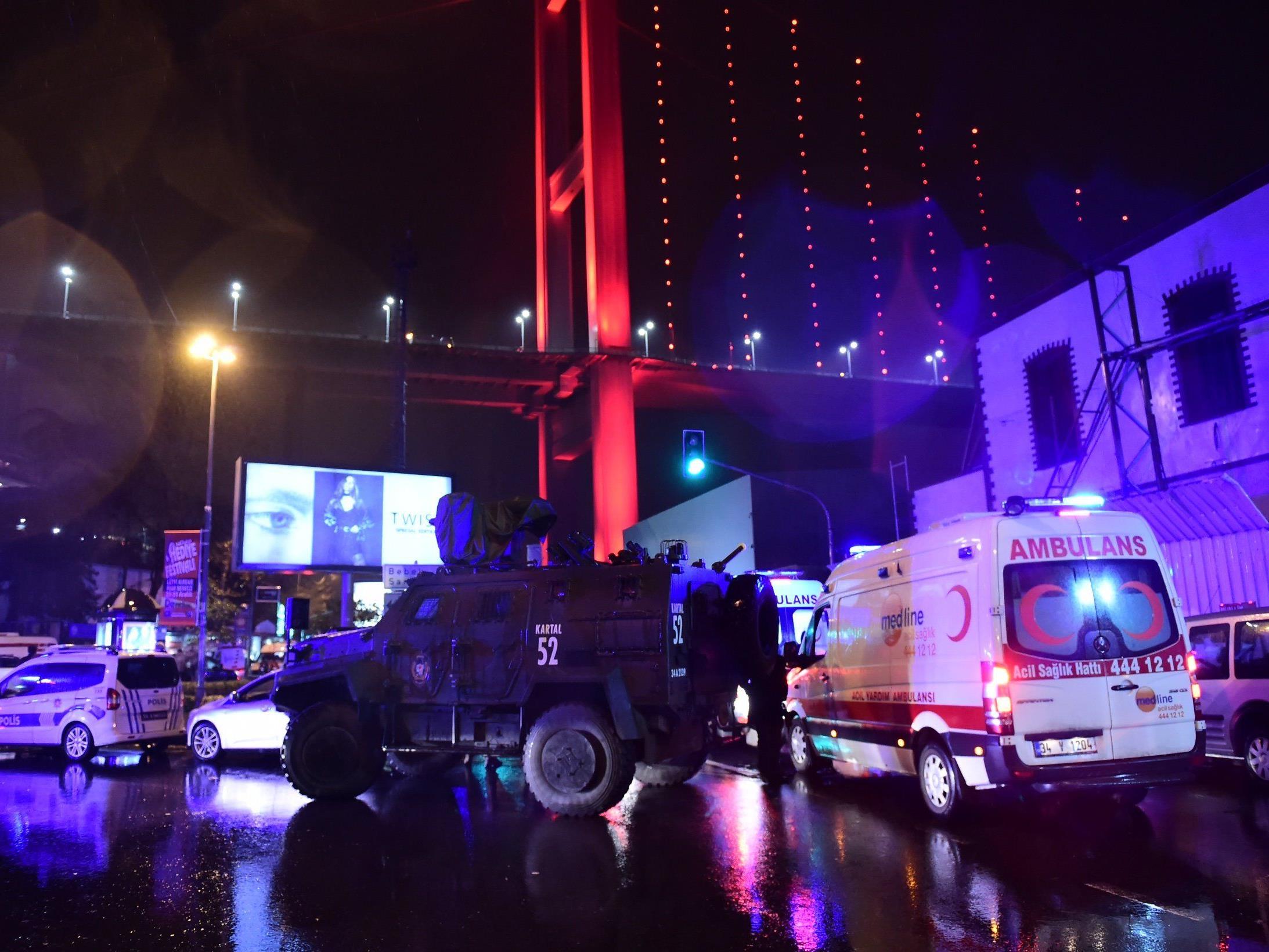 39 Menschen starben bei dem Anschlag auf einen Nachtclub nach Istanbul.