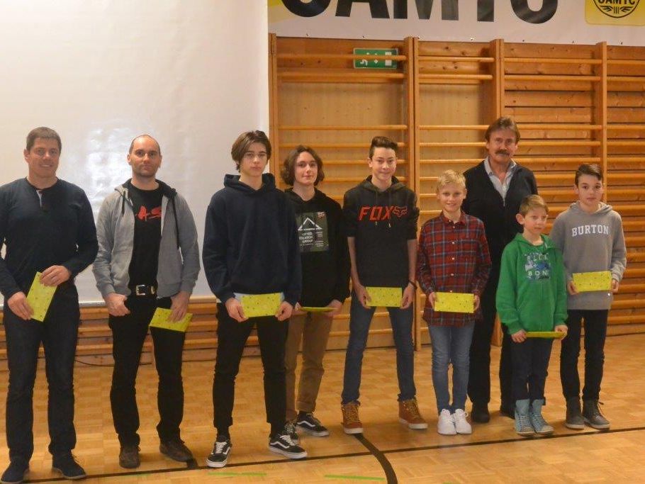 Ehrung für verdiente BMX-Sportler Ehrung für verdiente BMX-Sportler