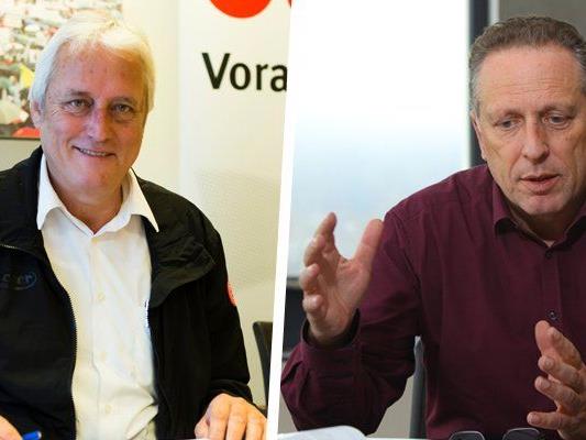 Norbert Loacker und Hubert Hämmerle kritisieren die Regierungskoalition.