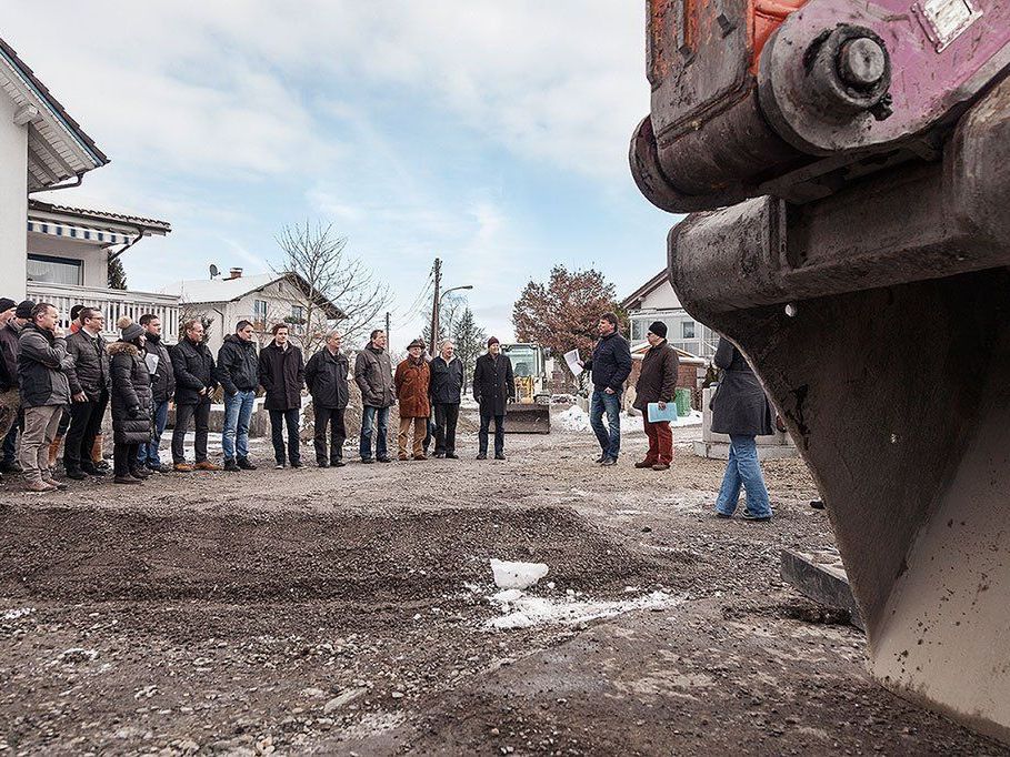 Der BA 56 im Binsenfeld war der letzte Bauabschnitt der Kanalisierung, heuer im April wird der Abschluss des Jahrhundertprojekts gefeiert. Der BA 56 im Binsenfeld war der letzte Bauabschnitt der Kanalisierung, heuer im April wird der Abschluss des Jahrhundertprojekts gefeiert.