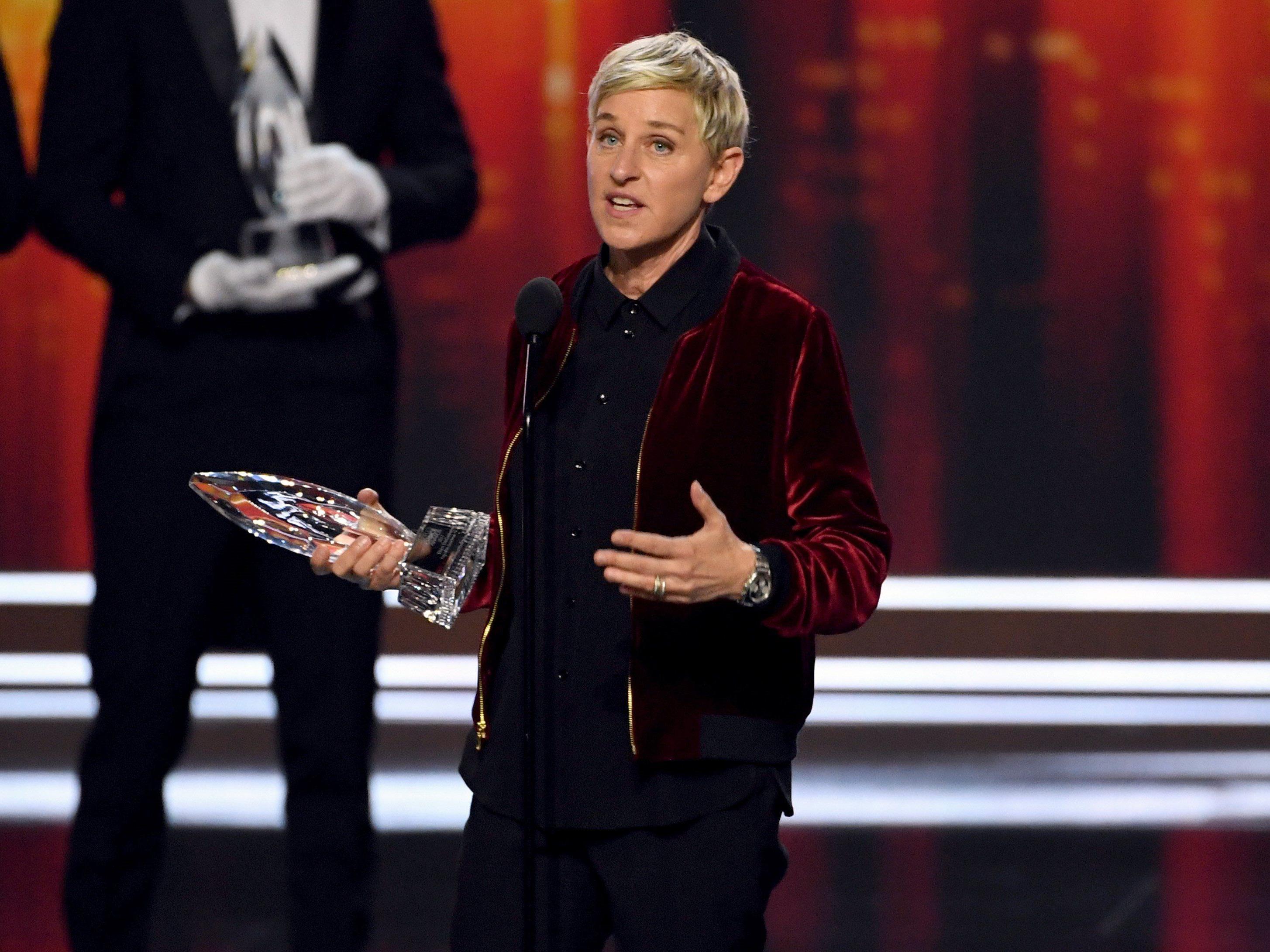 Ellen DeGeneres lieh "Dory" in "Findet Dory" in der englischen Version ihre Stimme. Ellen DeGeneres lieh "Dory" in "Findet Dory" in der englischen Version ihre Stimme.