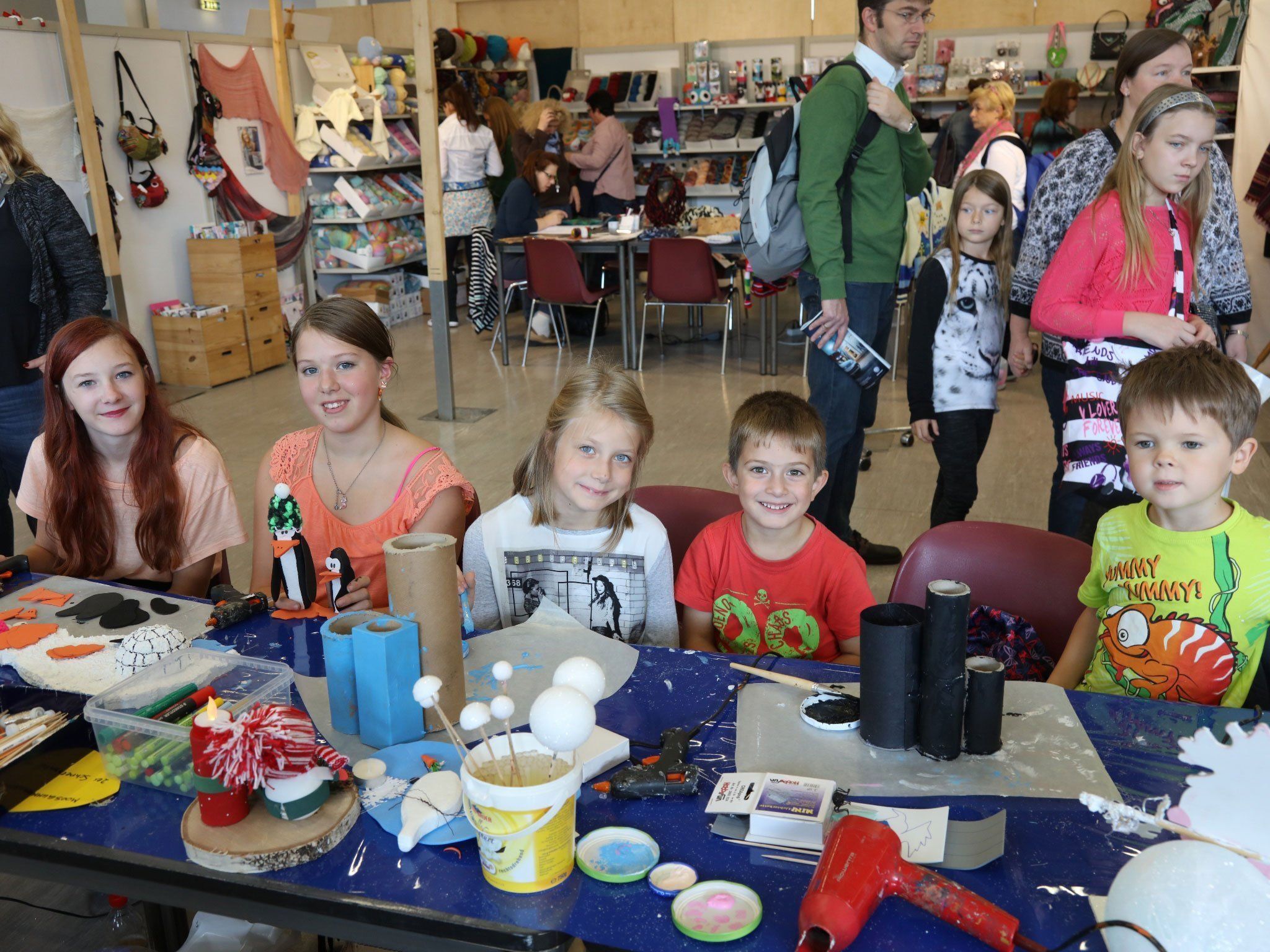 Bei der Kreativmesse Ost wird für Groß und Klein so einiges geboten Bei der Kreativmesse Ost wird für Groß und Klein so einiges geboten