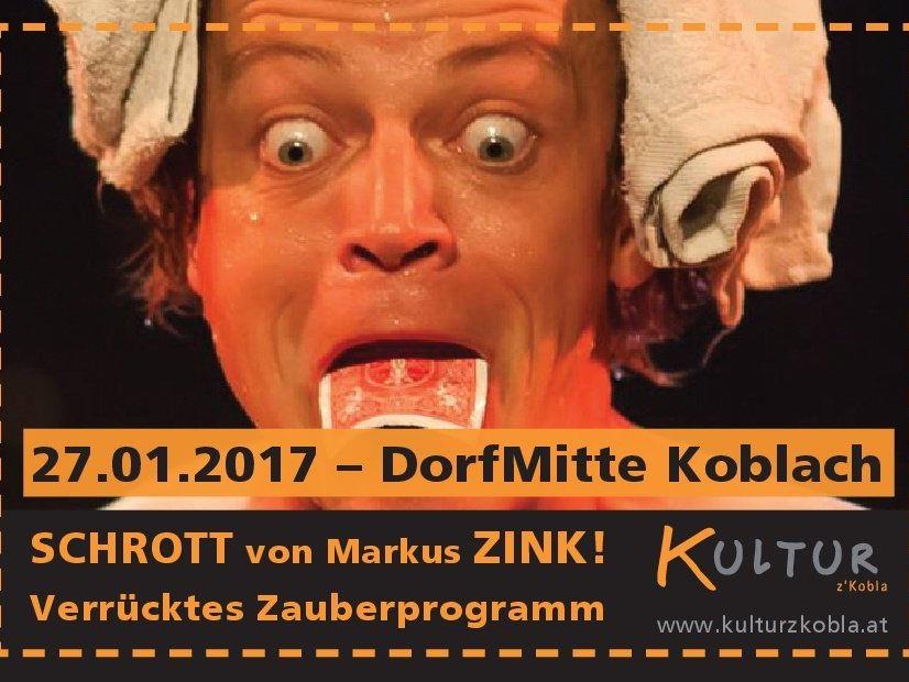 SCHROTT von Markus ZINK - Zauberei, wie man sie in Vorarlberg nicht kennt...