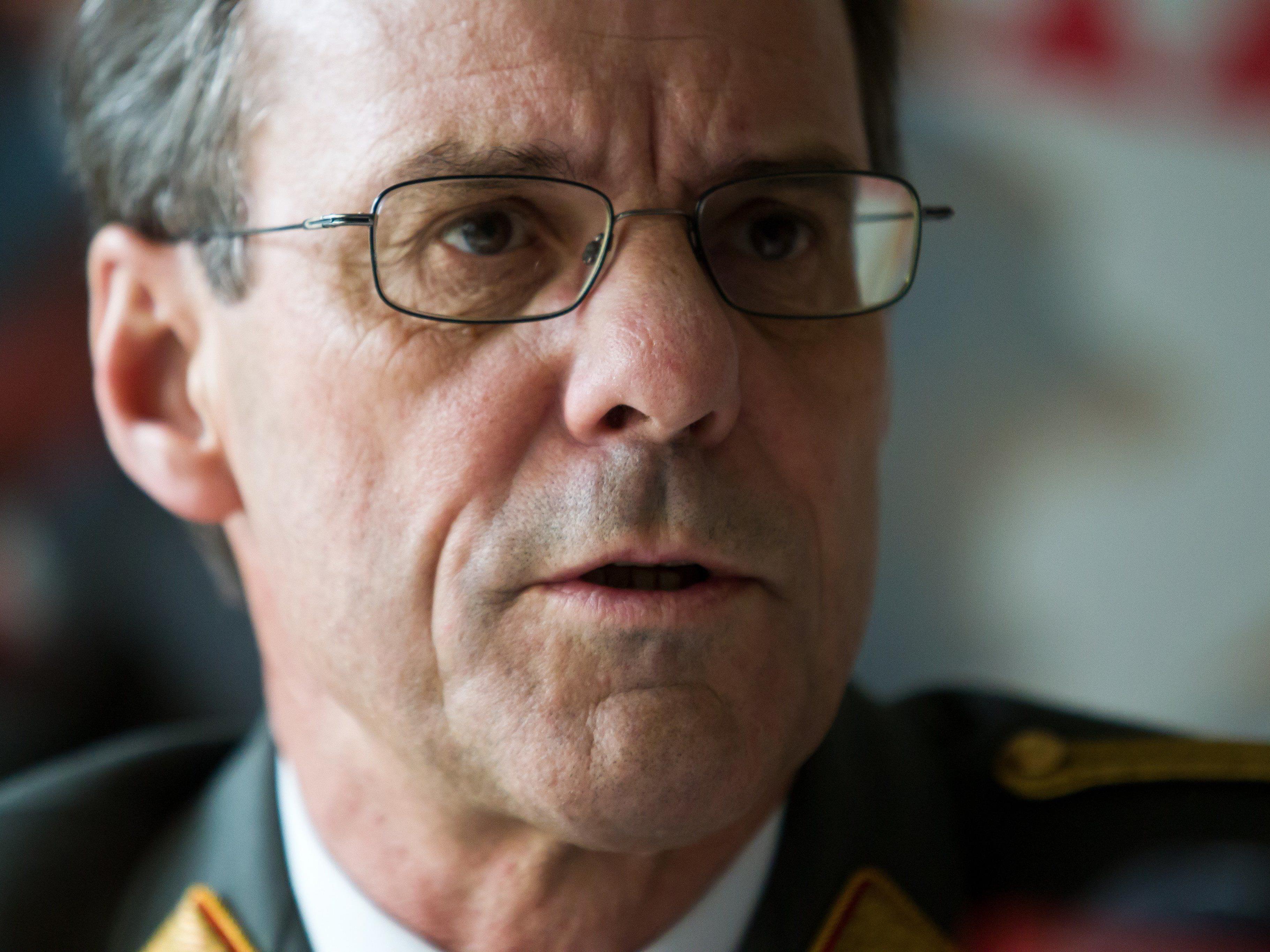 Militärkommandant Ernst Konzett ist sich sicher, die 100 freien Stellen beim Bundesheer in Vorarlberg besetzen zu können.