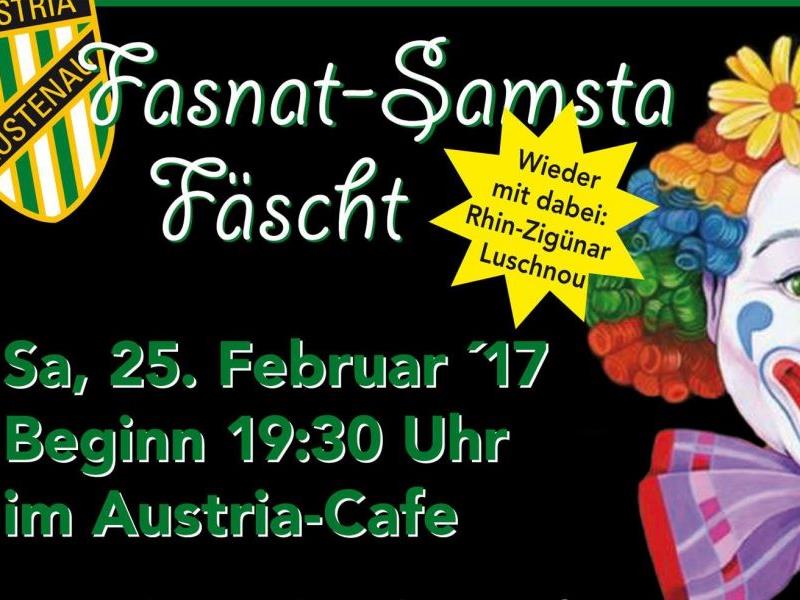 Fasnat-Samsta-Fäscht bei der Austria