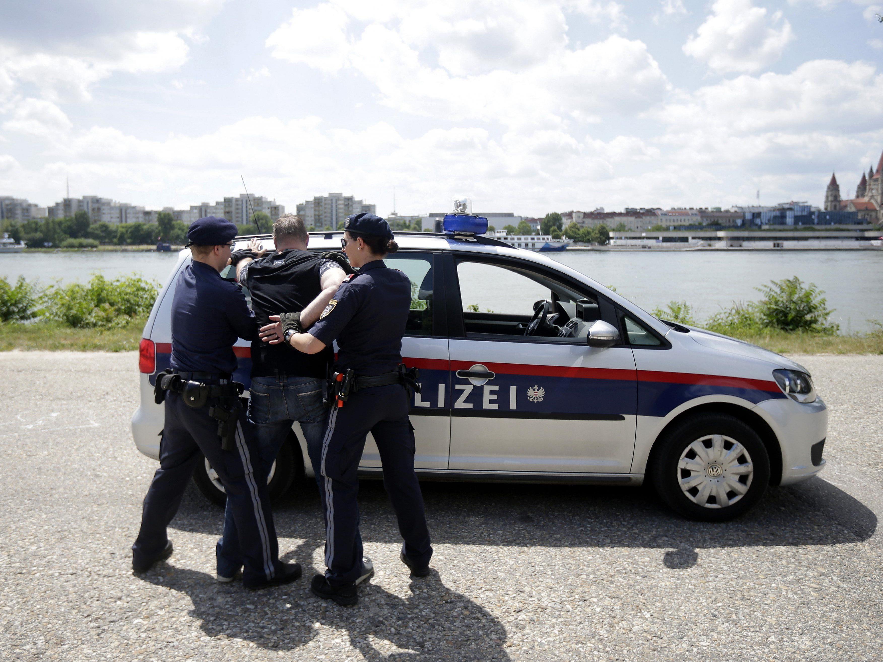 22 Personen wurden auf dem Donauinselplatz festgenommen.
