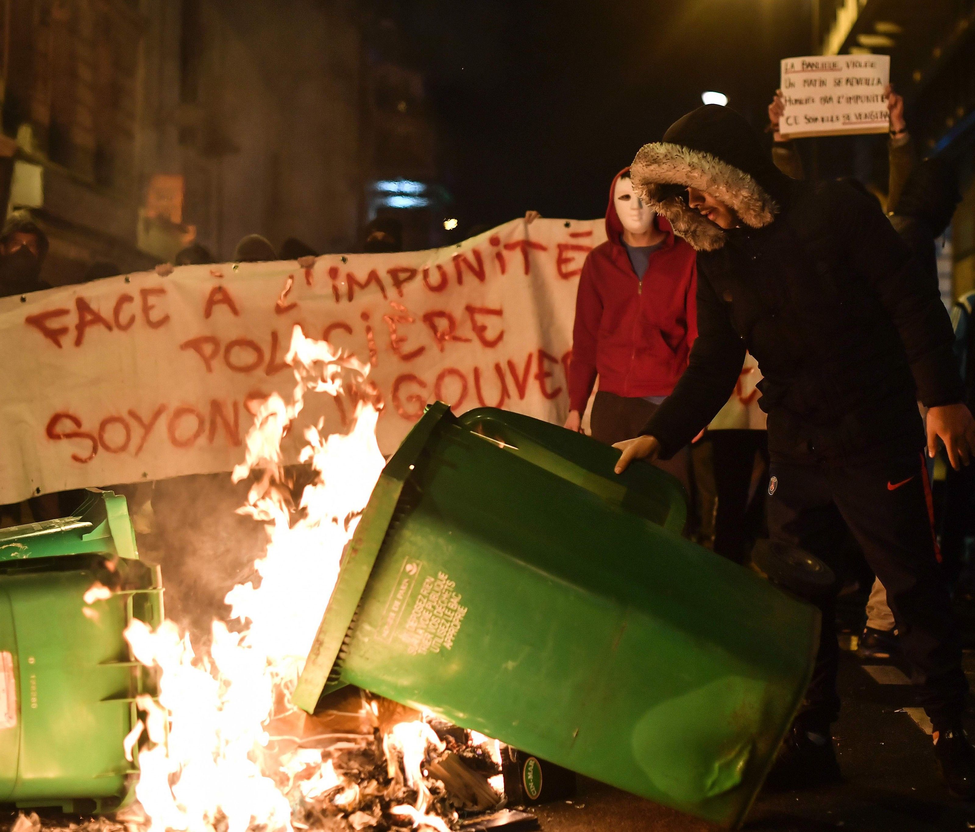 Ausschreitungen in Paris Ausschreitungen in Paris