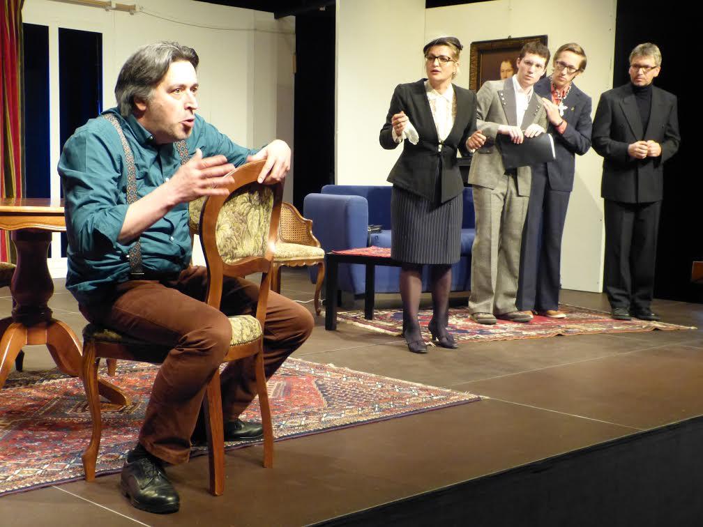 Die Wiederaufnahme des Dürrenmatt-Stücks "Die Physiker" ist der erste Streich der Theaterwerkstatt Feldkirch im Frühjahr 2017.