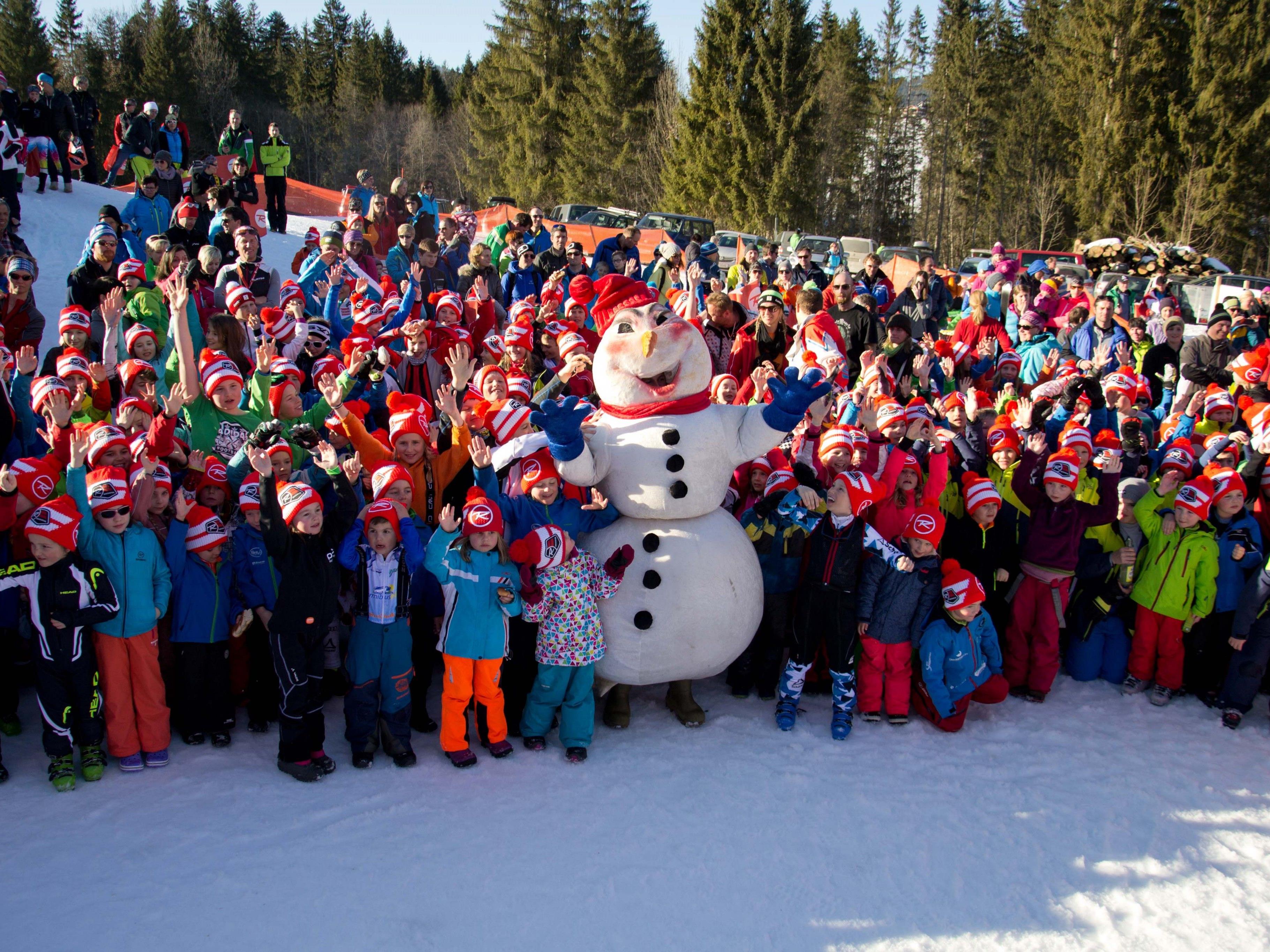Das Rossignol Kids Race in Sibratsgfäll war für Teilnehmer und Organisatoren ein Riesenerfolg.
