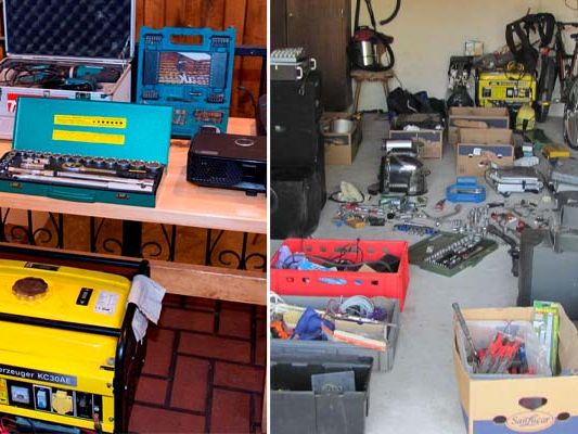 Die "Soko Kellergasse" konnte ein Einbrecherquartett ausforschen Die "Soko Kellergasse" konnte ein Einbrecherquartett ausforschen