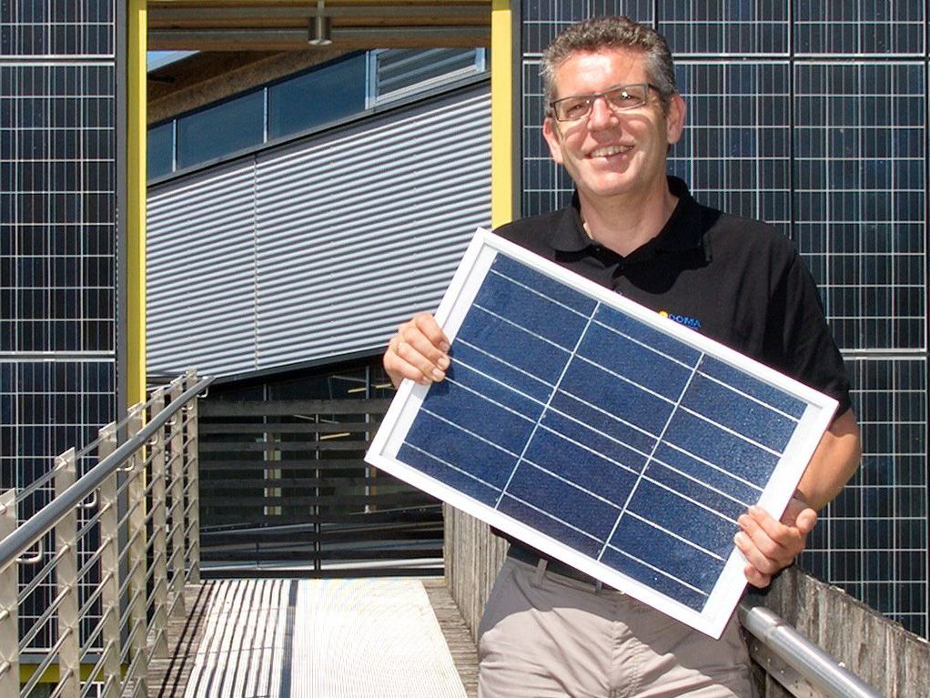 Ernst Bertsch, Geschäftsführer DOMA Solartechnik GmbH Ernst Bertsch, Geschäftsführer DOMA Solartechnik GmbH
