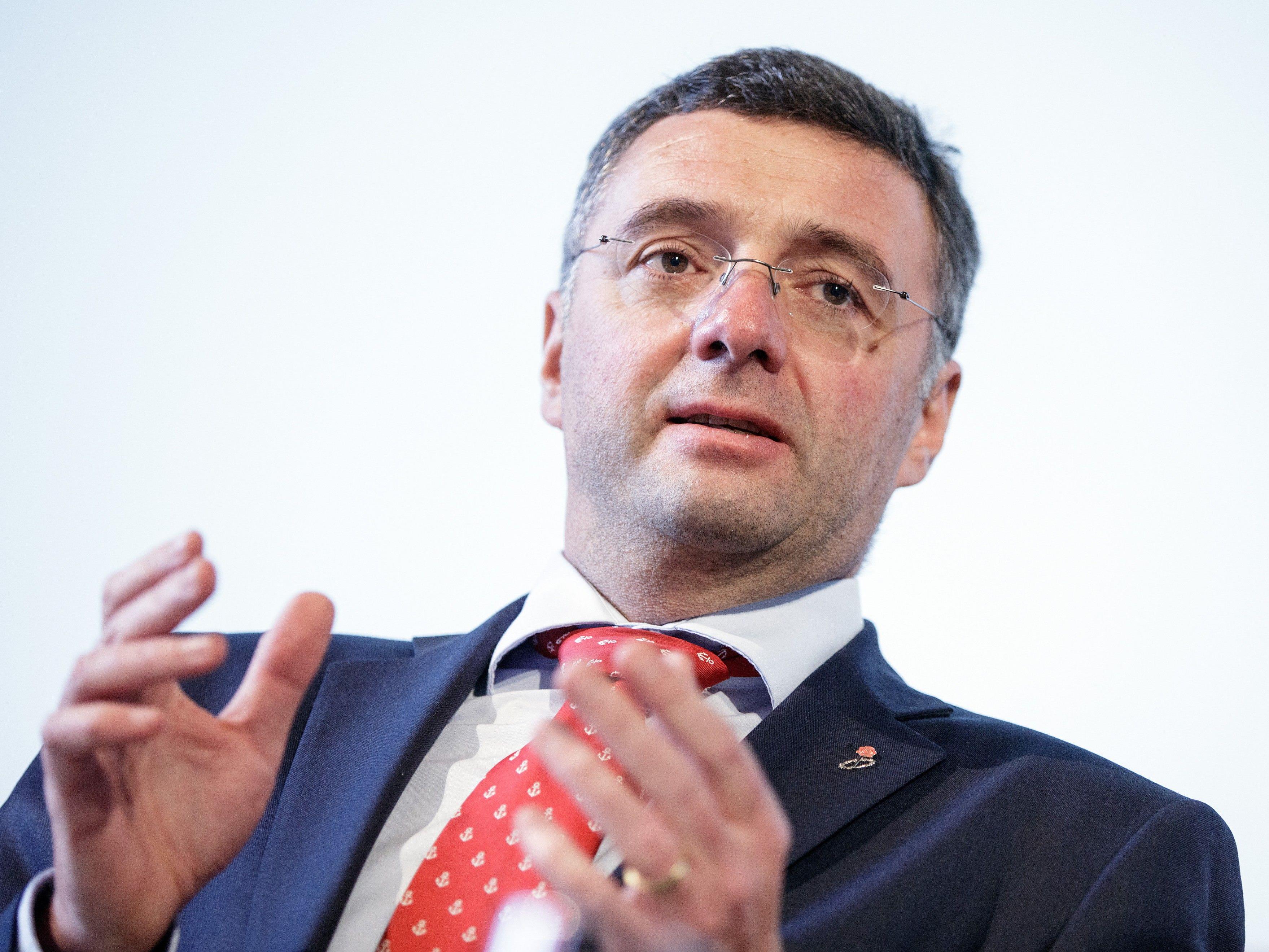 Infrastrukturminister Leichtfried stellt seine Pläne bis 2022 vor