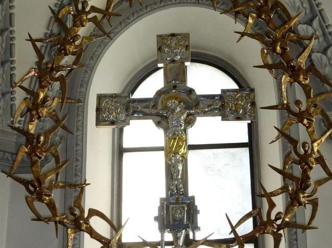 Silbernes Wundertätiges Kreuz in der Basilika Rankweil