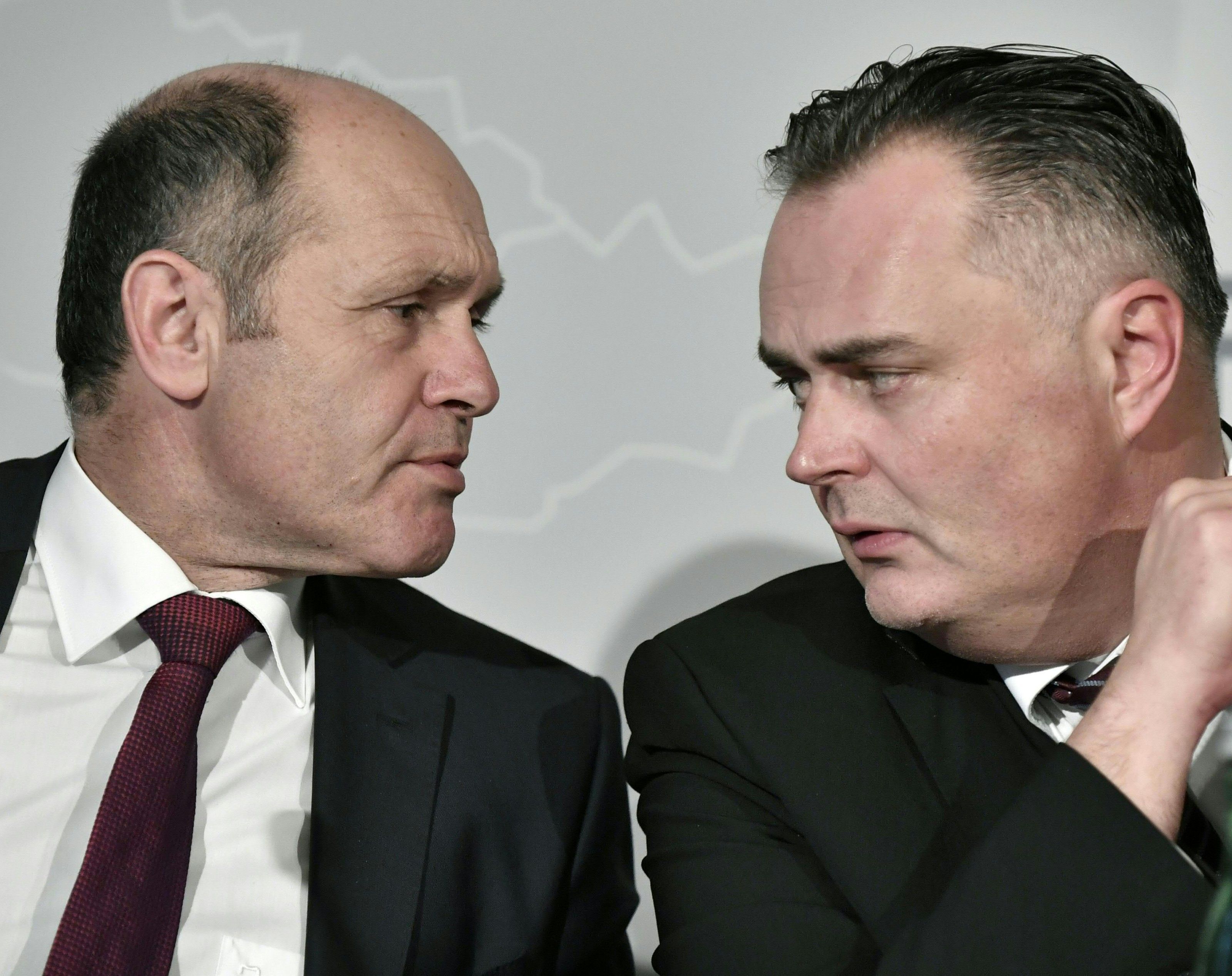 Sobotka und Doskozil stellten den "Sicherheitsplan" für die Balkanroute vor. Sobotka und Doskozil stellten den "Sicherheitsplan" für die Balkanroute vor.