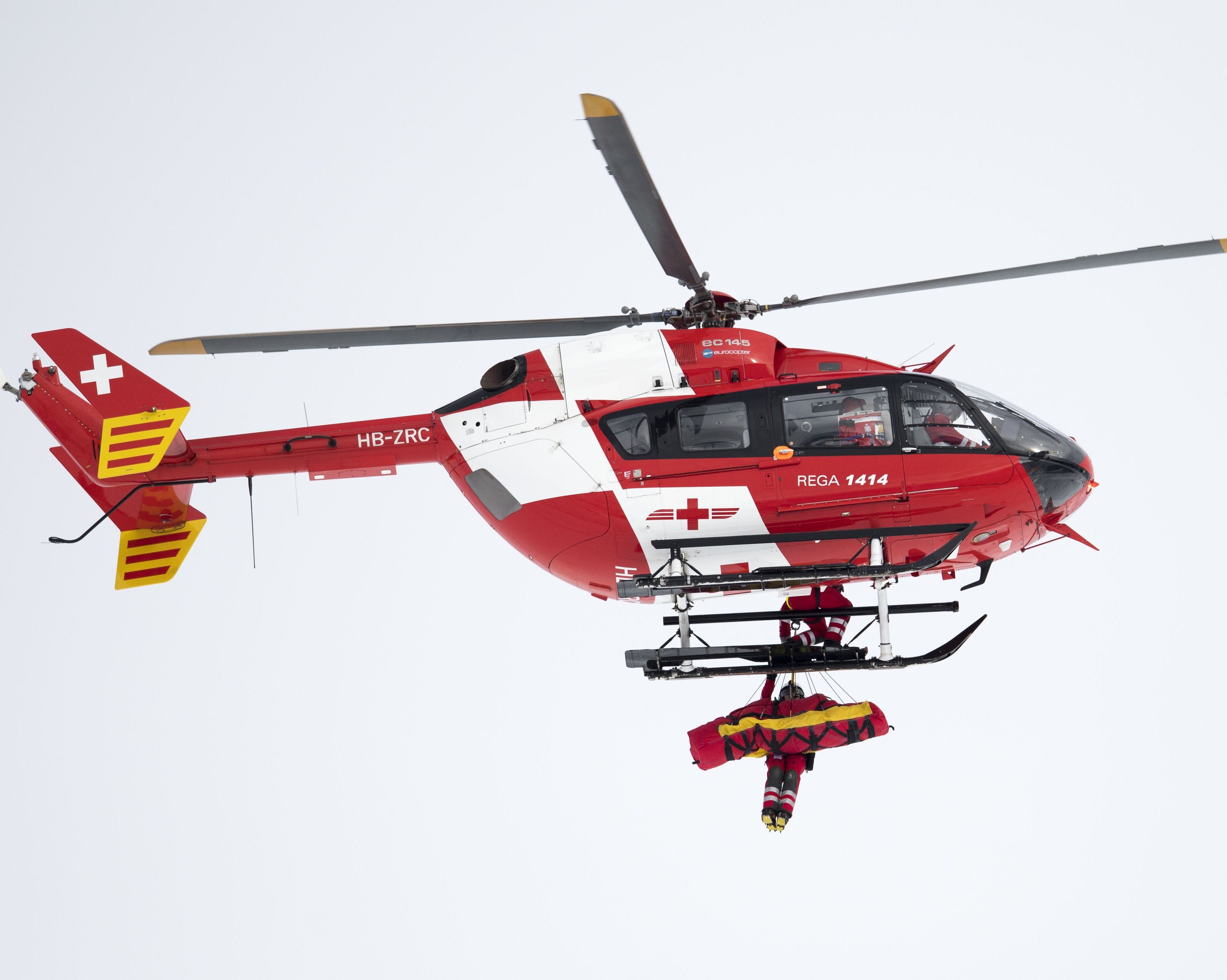 Mirjam Puchner wurde mit dem Hubschrauber abtransportiert. Mirjam Puchner wurde mit dem Hubschrauber abtransportiert.