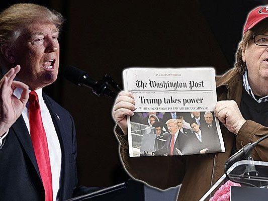 Michael Moore hat mit Trumps Wahlsieg recht, jetzt warnt er vor einem Staatsstreich in den USA. Michael Moore hat mit Trumps Wahlsieg recht, jetzt warnt er vor einem Staatsstreich in den USA.