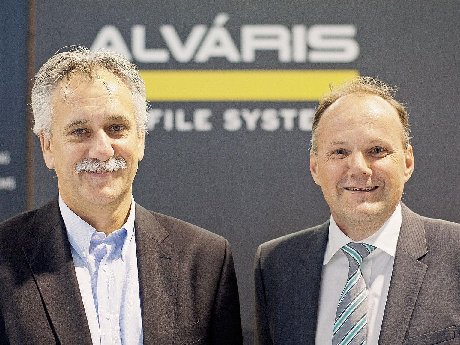 Peter Thurnher und Geschäftsführer Manfred Filzmaier, seit 2007 Eigentümer der Alváris Gruppe.