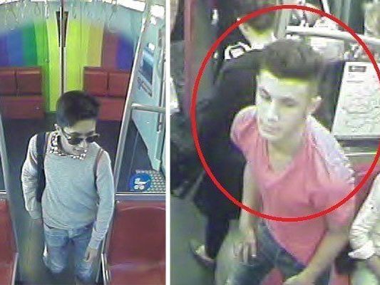 Diese Jugendlichen sollen eine Glasscheibe in einer U-Bahn-Station eingeschlagen haben. Diese Jugendlichen sollen eine Glasscheibe in einer U-Bahn-Station eingeschlagen haben.