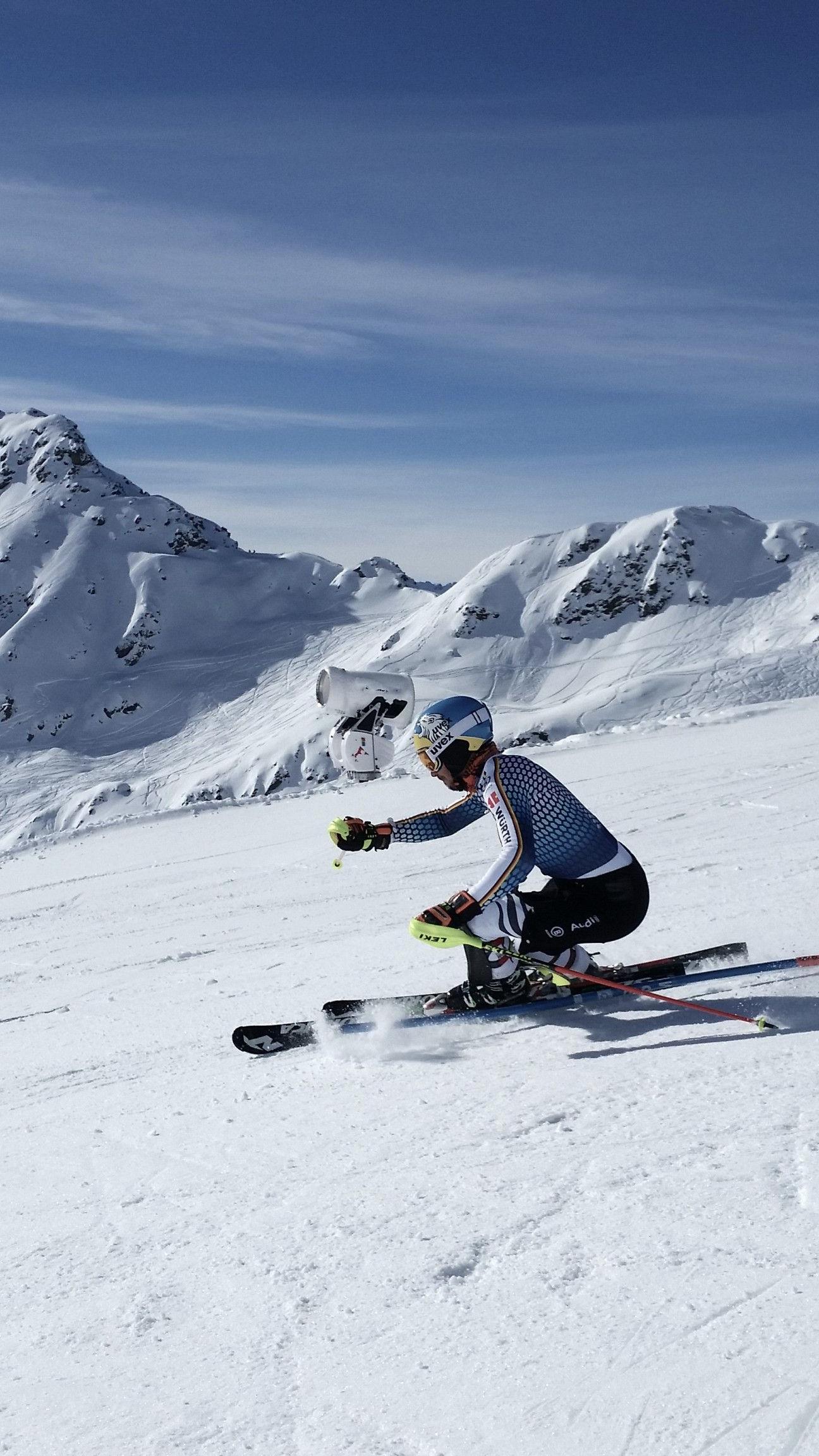 Das deutsche Technikteam bereitete sich in der Silvretta Montafon auf den WM-Slalom vor