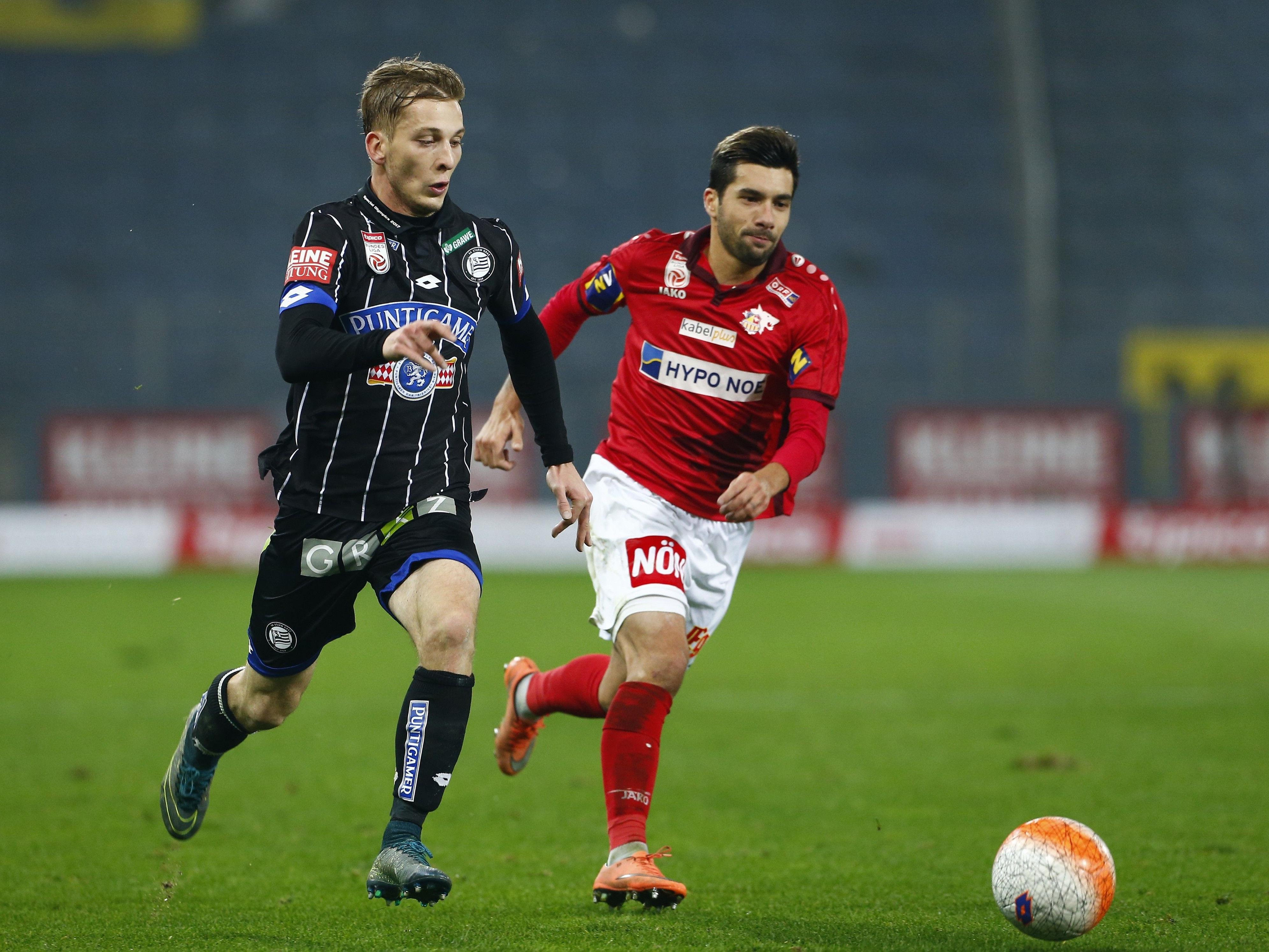 LIVE-Ticker zum Spiel SKN St. Pölten gegen SK Sturm Graz ab 16.30 Uhr. LIVE-Ticker zum Spiel SKN St. Pölten gegen SK Sturm Graz ab 16.30 Uhr.