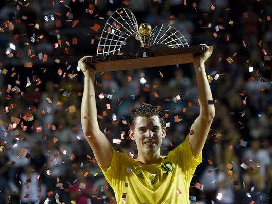 Dominic Thiem holte sich seinen bereits 8. ATP-Titel in Rio.