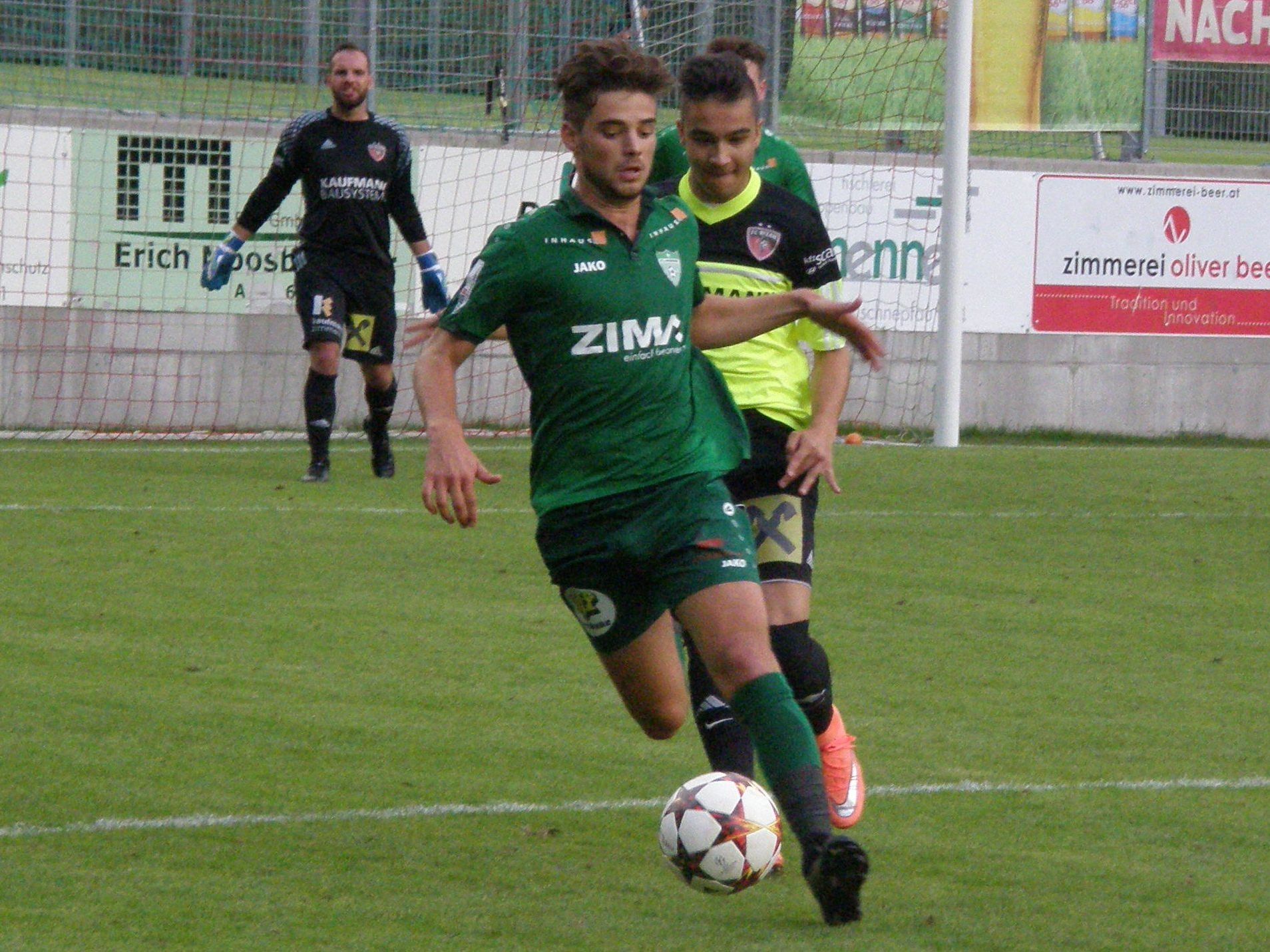 Jonas Gamper und seine Teamkollegen vom FC Langenegg wollen gegen Bizau zurück auf die Siegerstraße. Jonas Gamper und seine Teamkollegen vom FC Langenegg wollen gegen Bizau zurück auf die Siegerstraße.