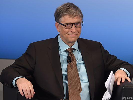 Bill Gates kann über Geldmangel auch weiterhin nicht klagen
