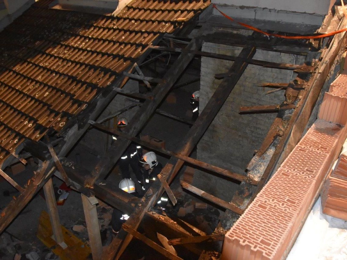 Beim Einsatz nach dem Sturm Beim Einsatz nach dem Sturm