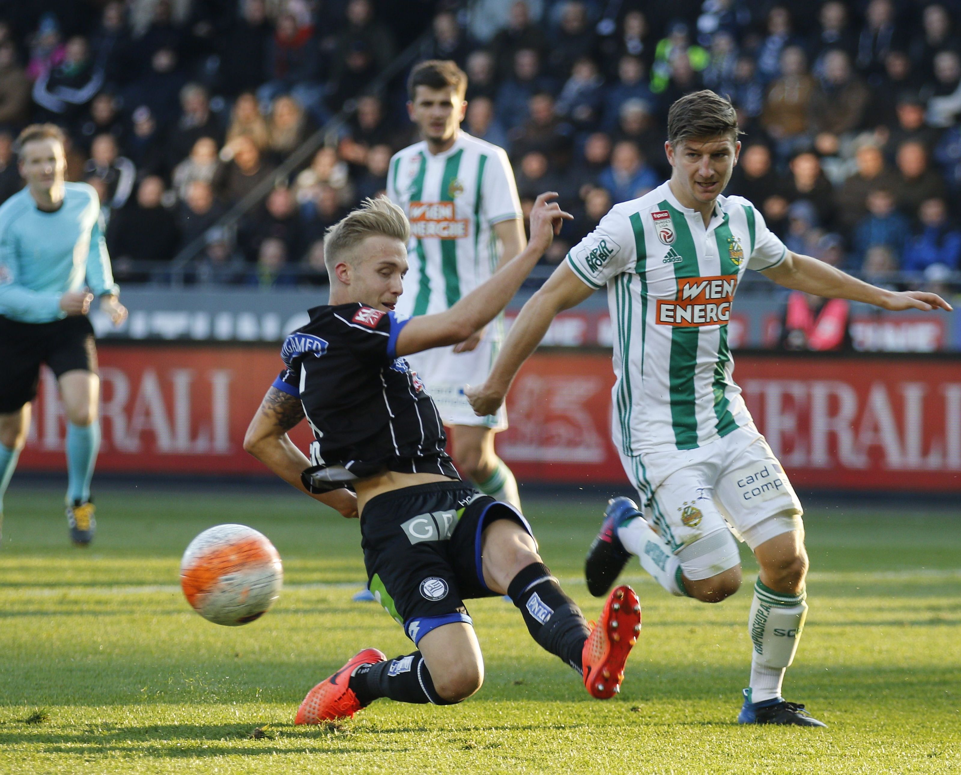 Rapid verlor mit 1:2 bei Sturm Graz. Rapid verlor mit 1:2 bei Sturm Graz.