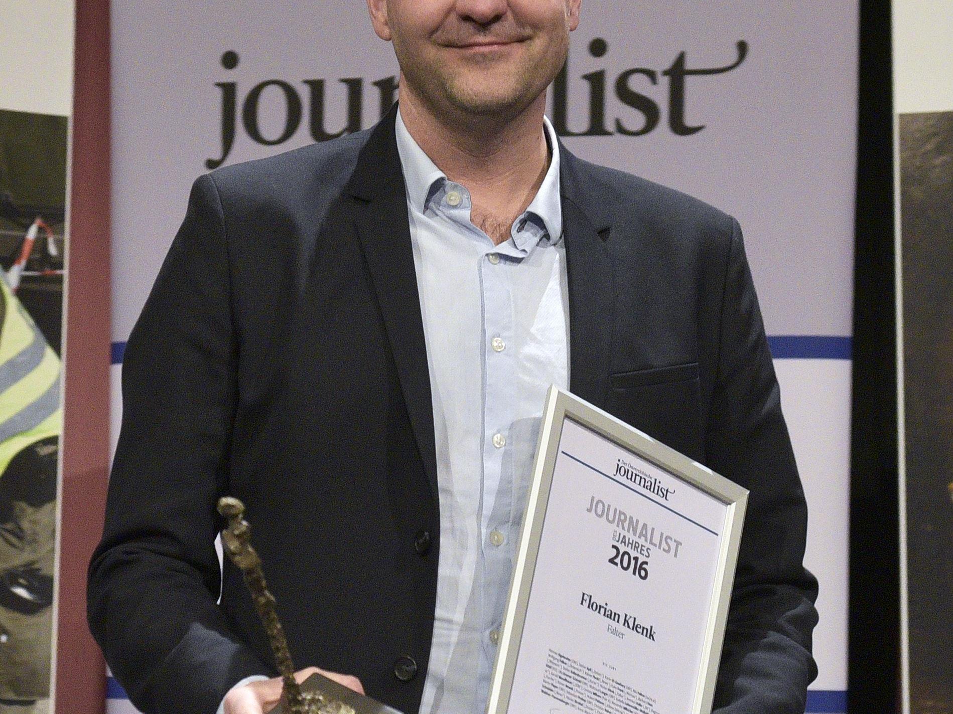 Falter-Chefredakteur Florian Klenk.
