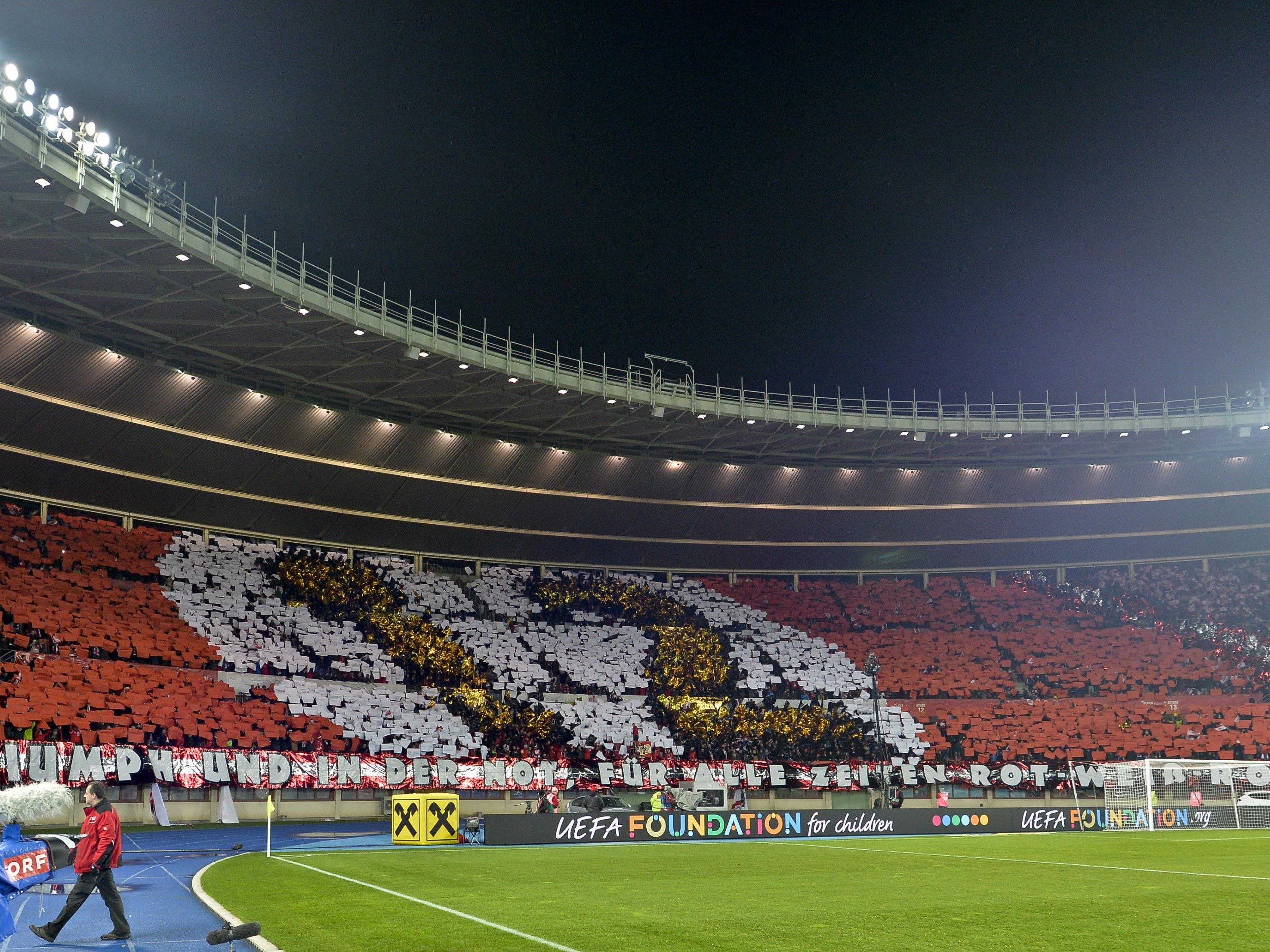 Am Freitag findet im Happel-Stadion das Länderspiel Österreich gegen Moldawien statt.