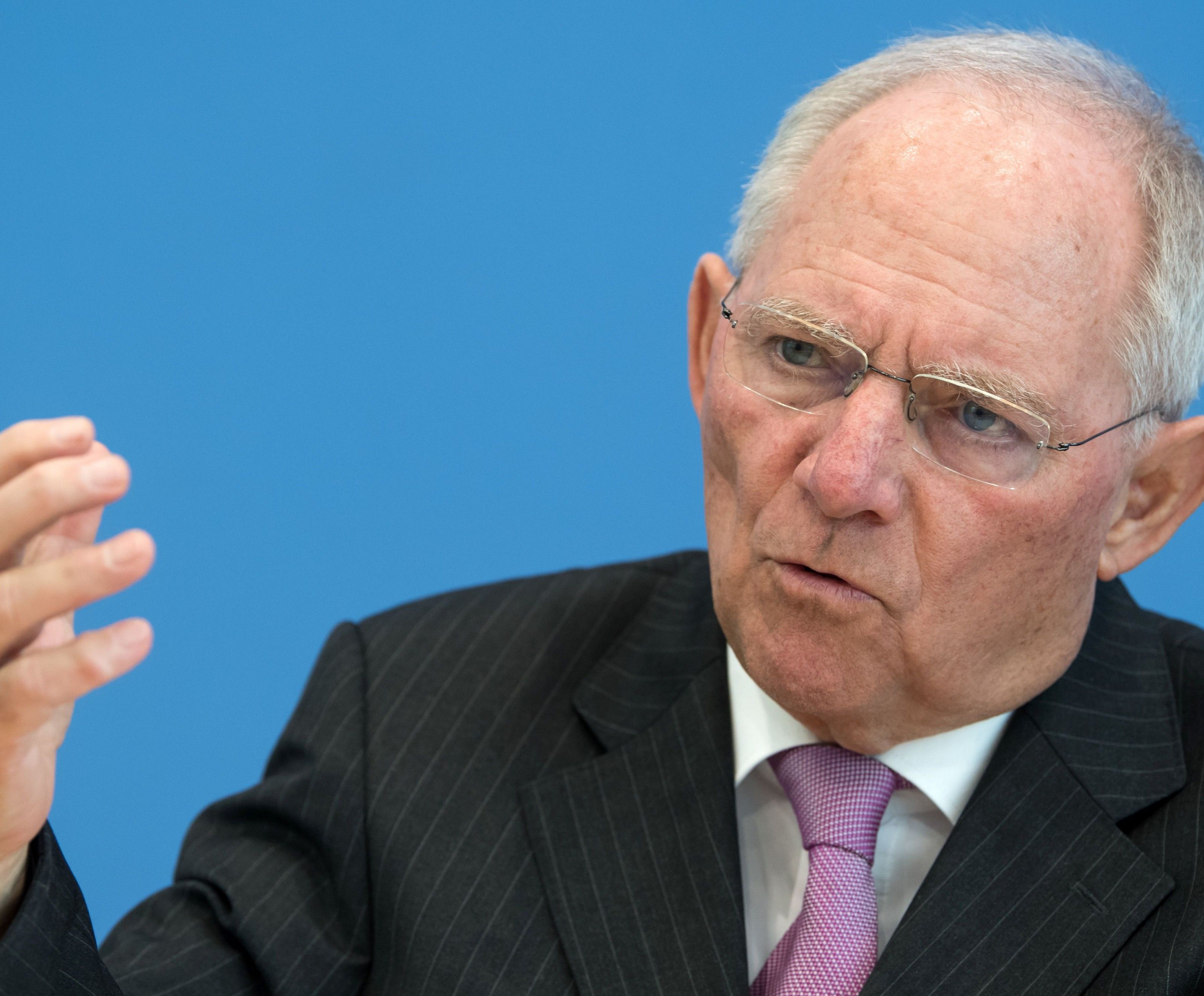 Das Paket war an Finanzminister Wolfgang Schäuble adressiert. Das Paket war an Finanzminister Wolfgang Schäuble adressiert.
