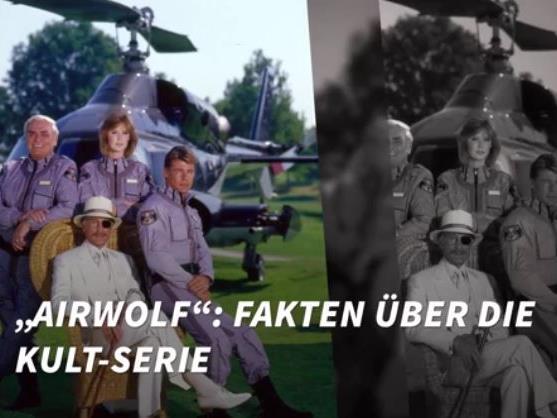 Das "Airwolf"-Team flog in den 80er-Jahren über die heimischen Bildschirme.
