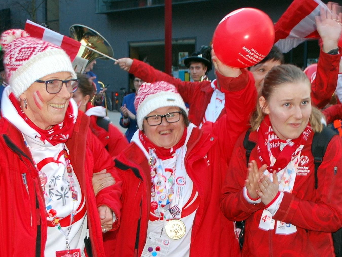 Special Olympics-Helden zurückgekehrt Special Olympics-Helden zurückgekehrt